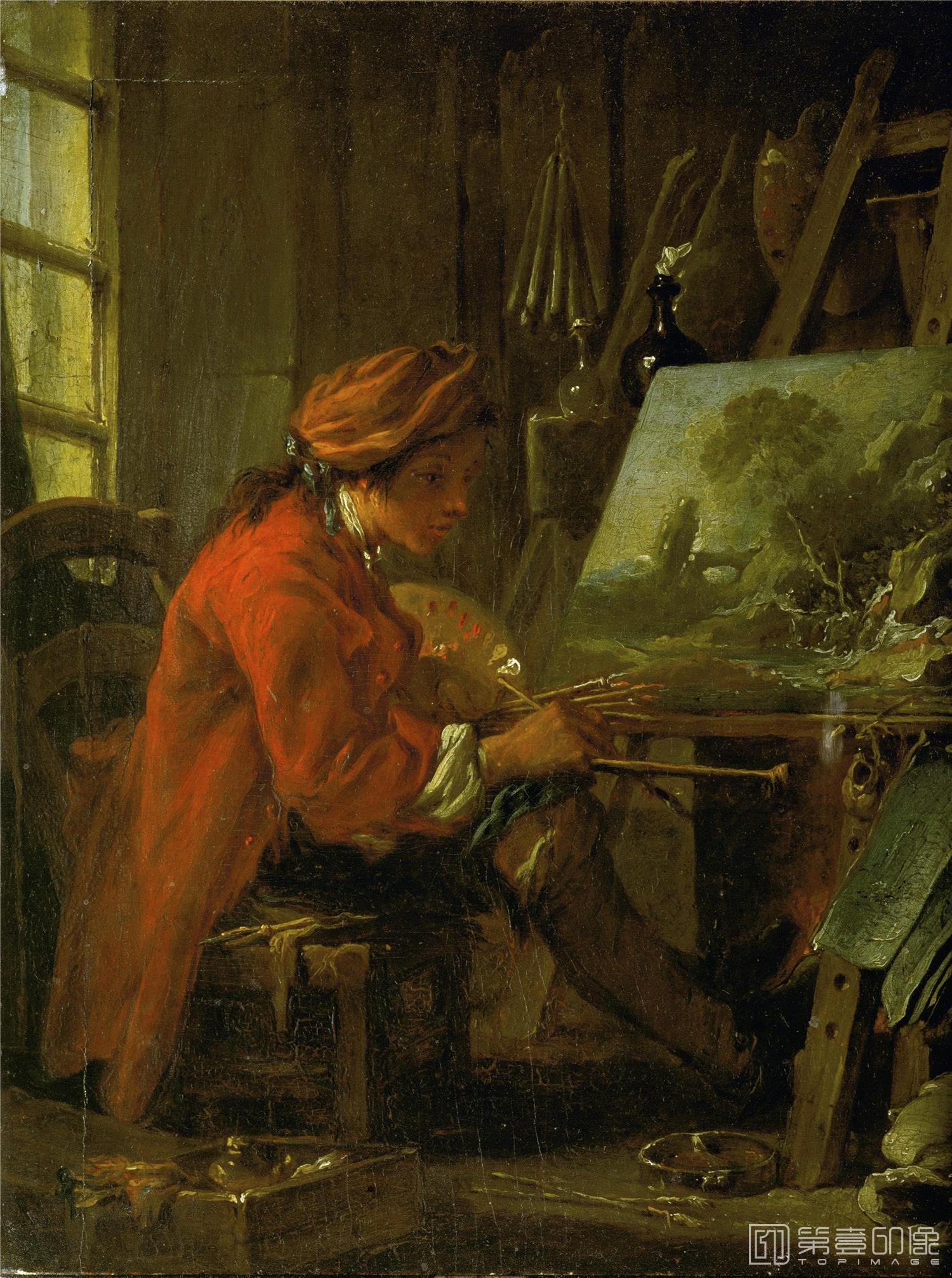 油画-弗朗索瓦·布歇 Francois Boucher作品集-019
