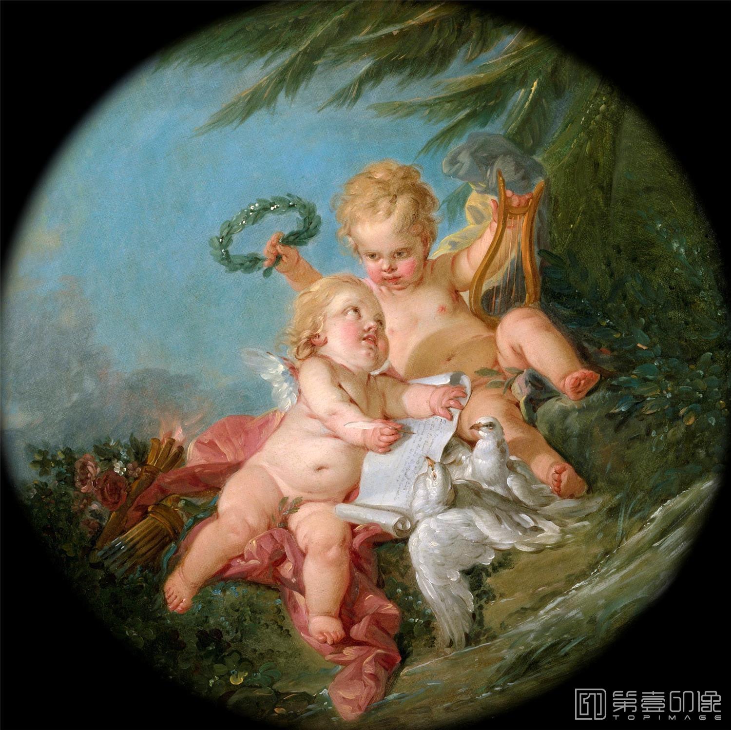 油画-弗朗索瓦·布歇 Francois Boucher作品集-178