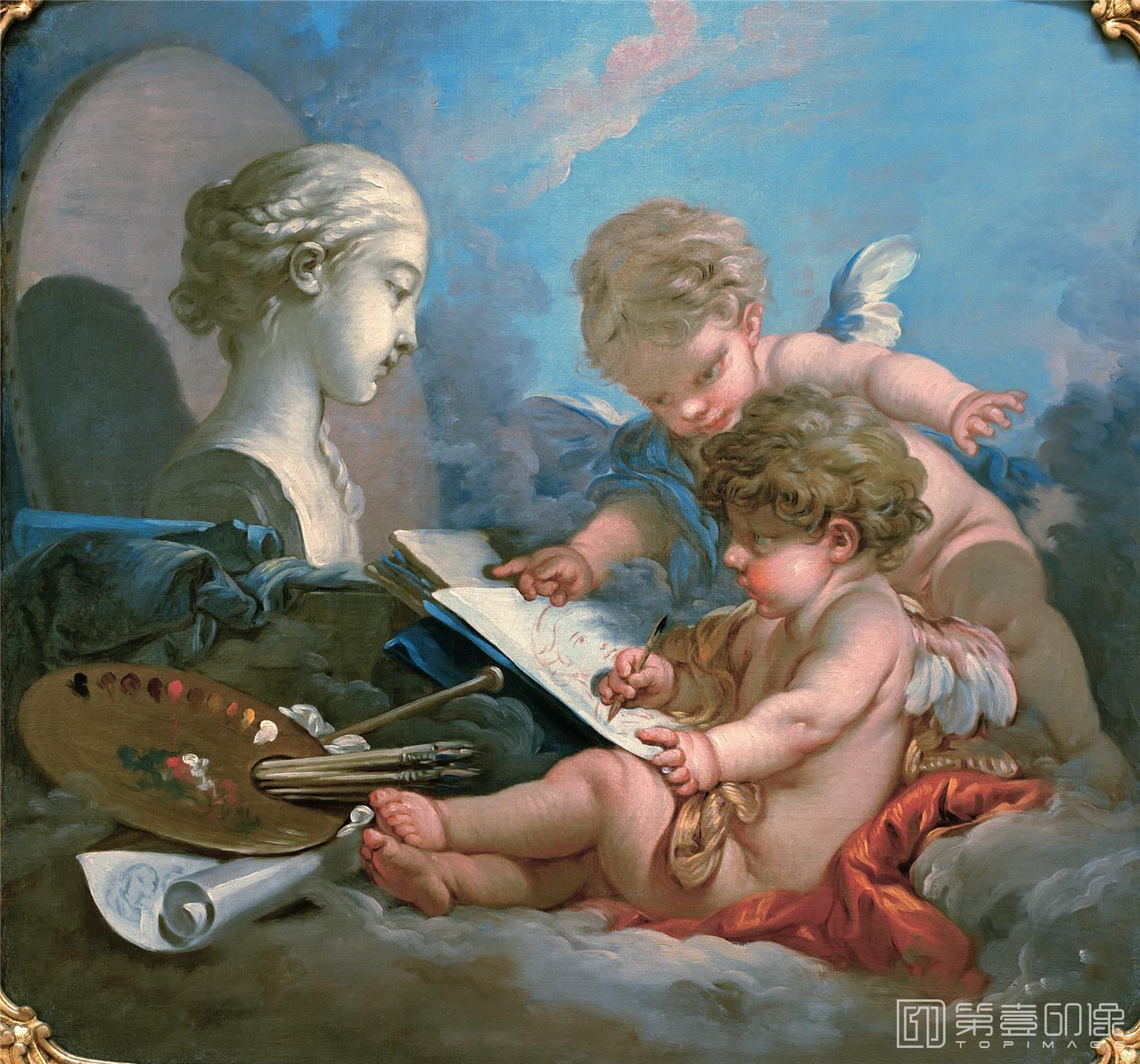 油画-弗朗索瓦·布歇 Francois Boucher作品集-194