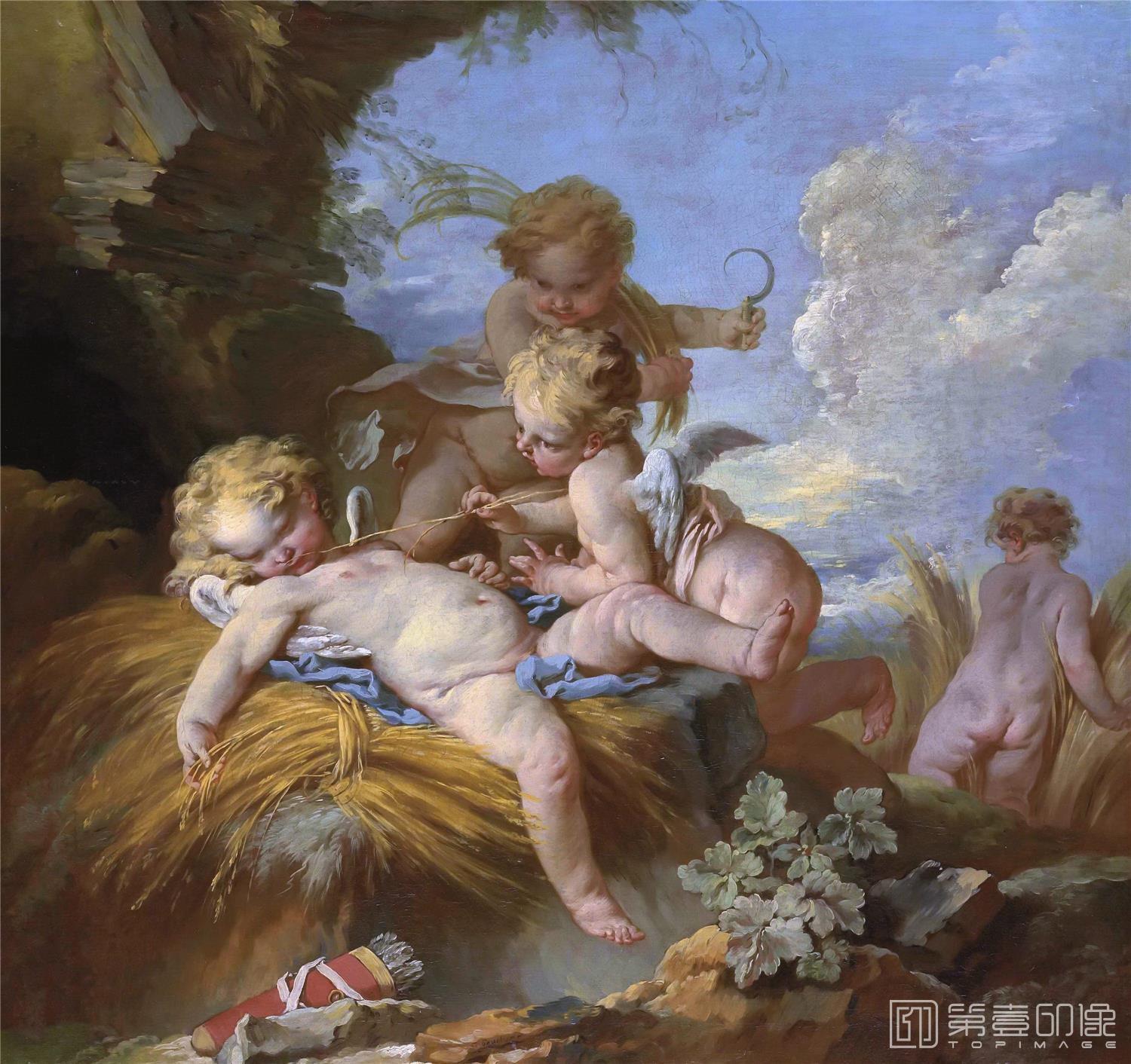 油画-弗朗索瓦·布歇 Francois Boucher作品集-195