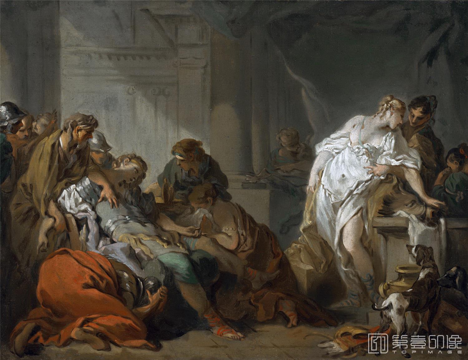 油画-弗朗索瓦·布歇 Francois Boucher作品集-196