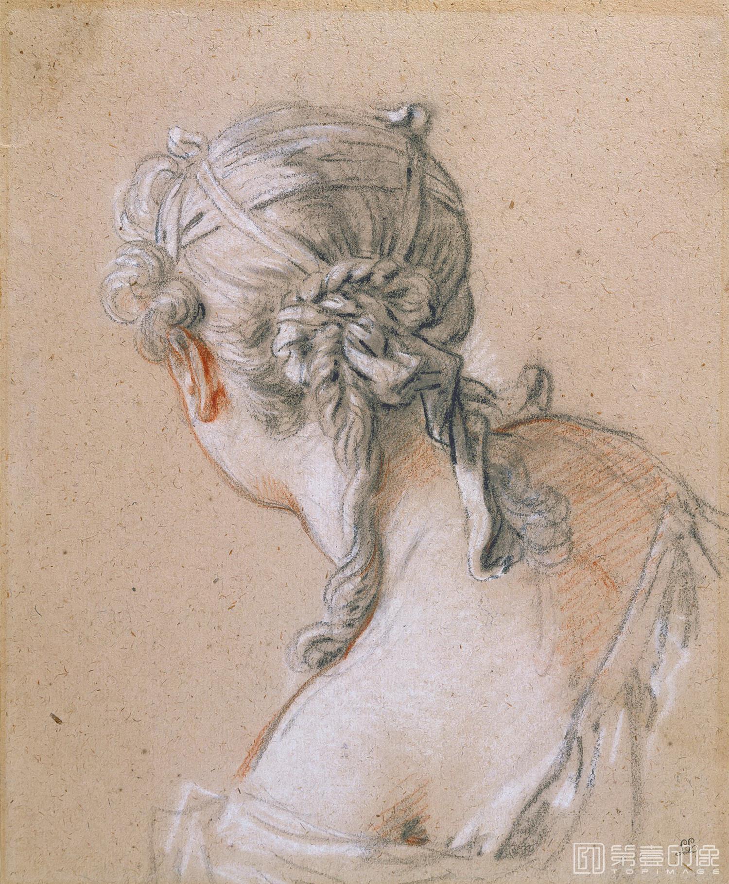 素描-弗朗索瓦·布歇 Francois Boucher作品集-203