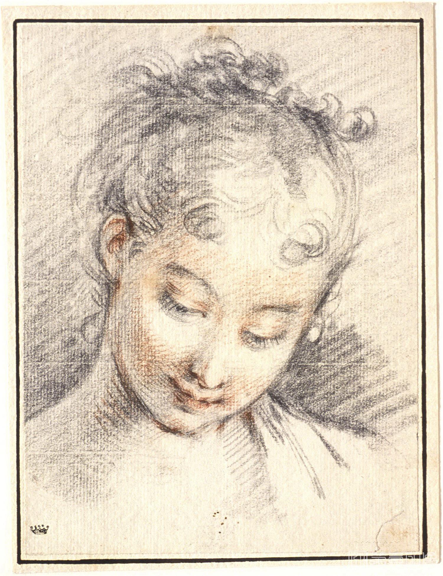 素描-弗朗索瓦·布歇 Francois Boucher作品集-205