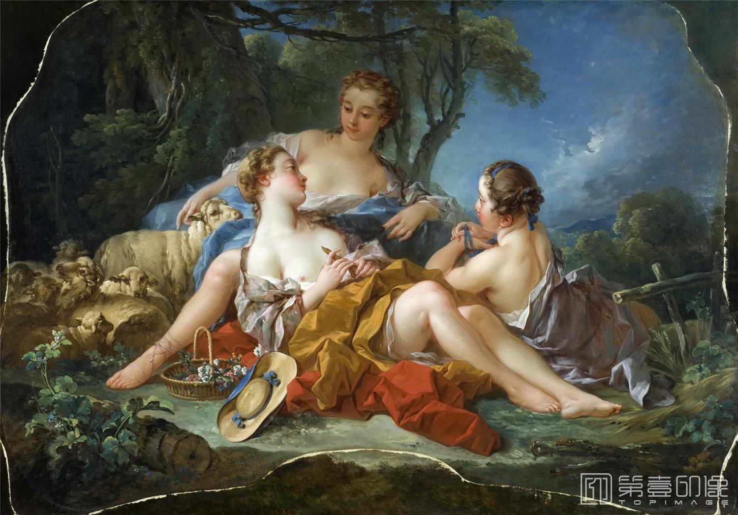 油画-弗朗索瓦·布歇 Francois Boucher作品集-209