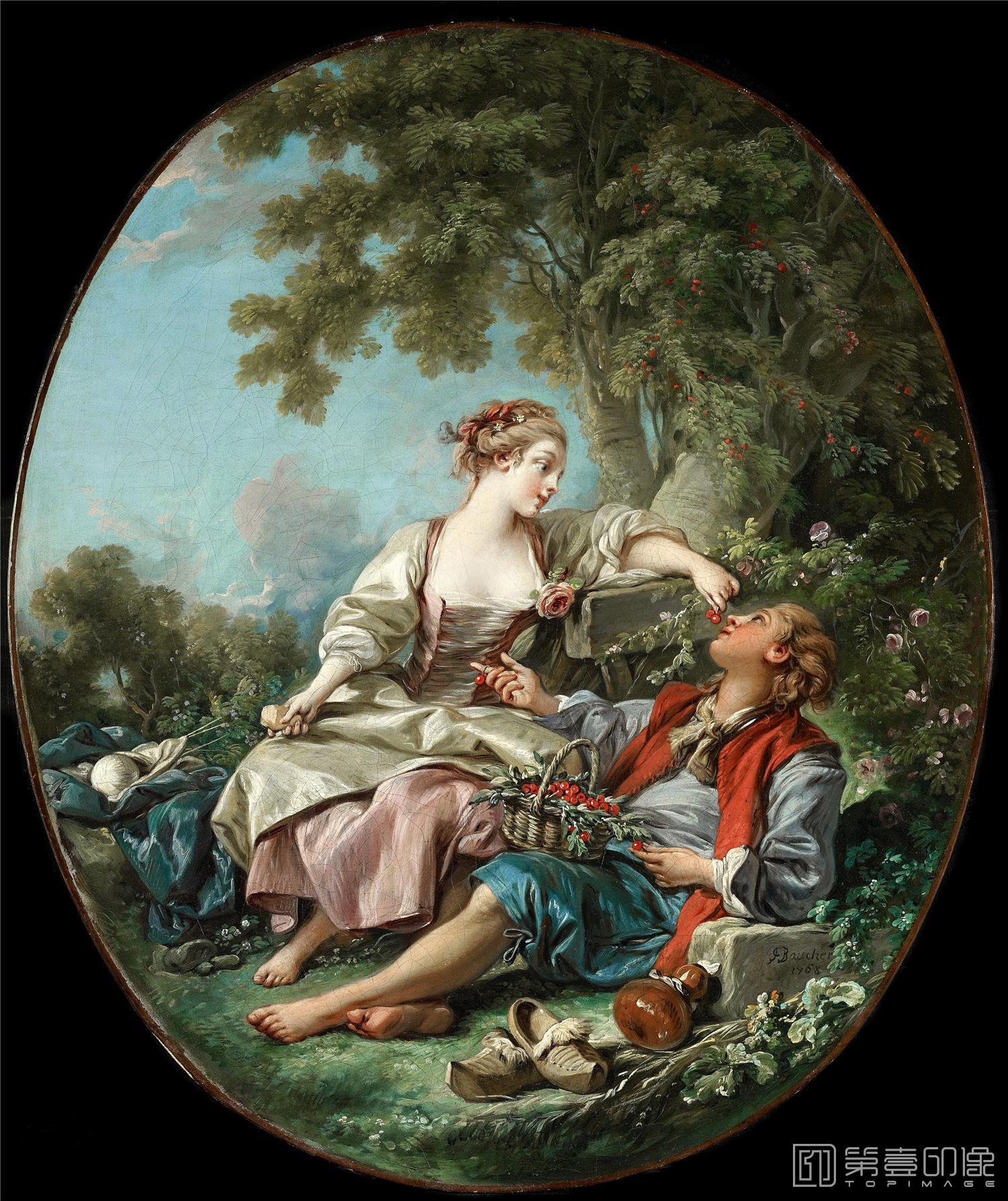 油画-弗朗索瓦·布歇 Francois Boucher作品集-210