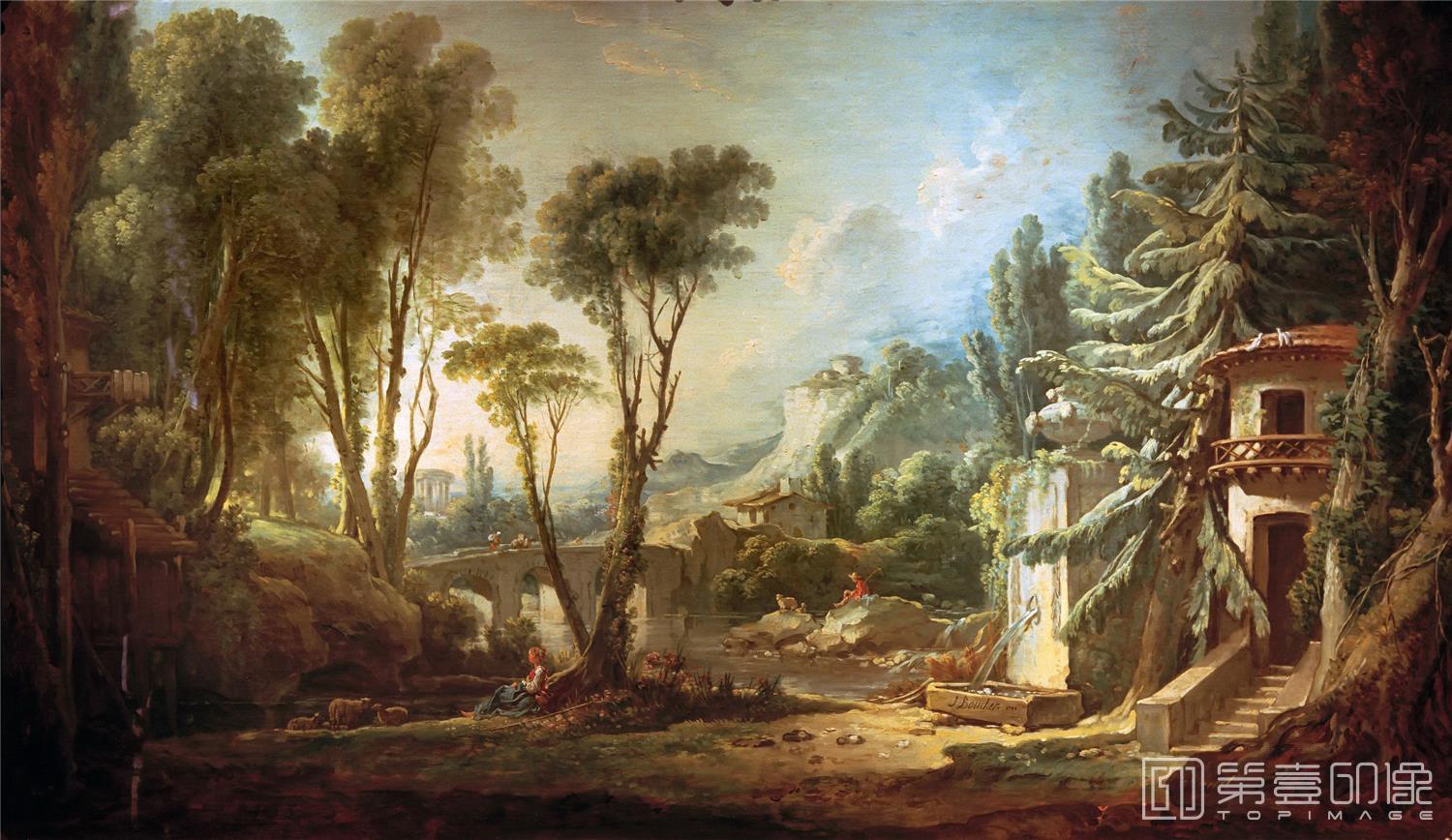 油画-弗朗索瓦·布歇 Francois Boucher作品集-219