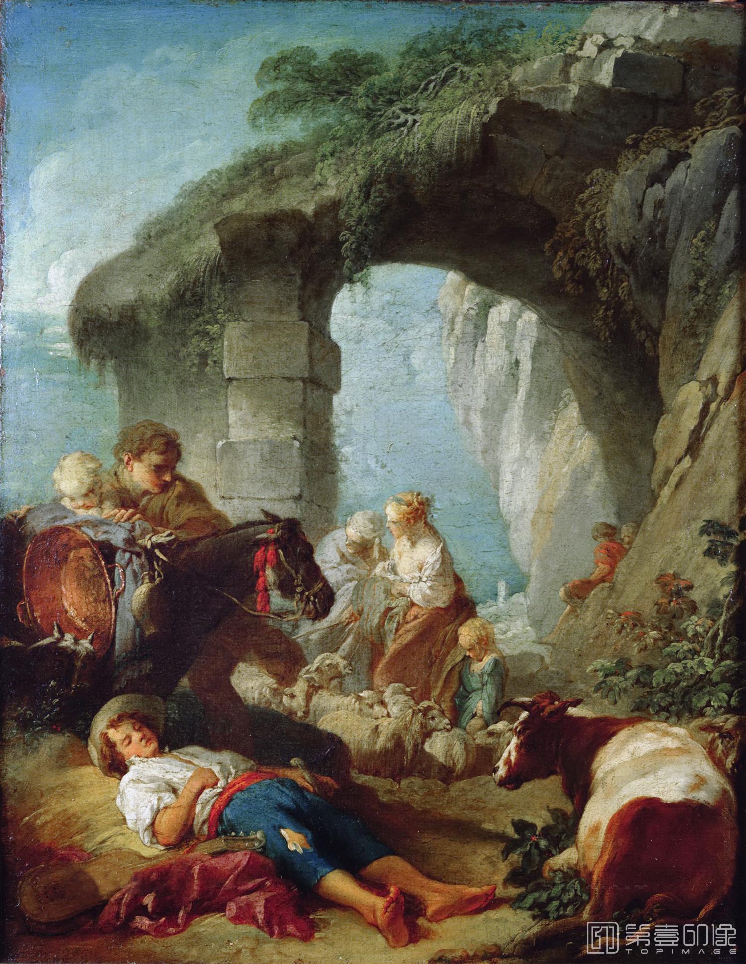 油画-弗朗索瓦·布歇 Francois Boucher作品集-220