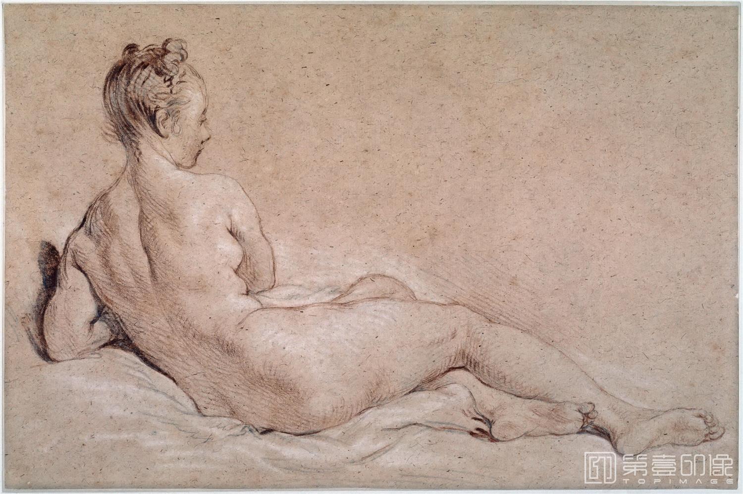 素描-弗朗索瓦·布歇 Francois Boucher作品集-225