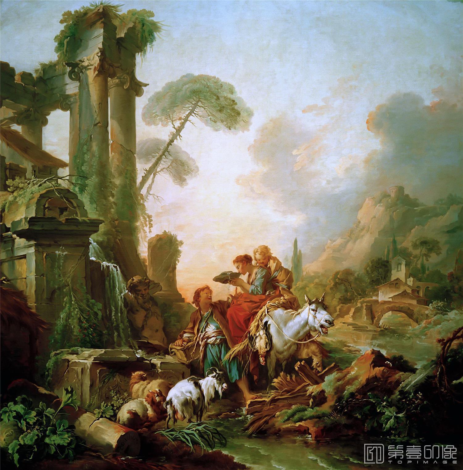 油画-弗朗索瓦·布歇 Francois Boucher作品集-227