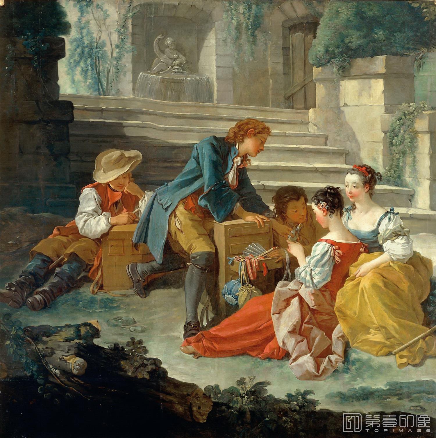 油画-弗朗索瓦·布歇 Francois Boucher作品集-230