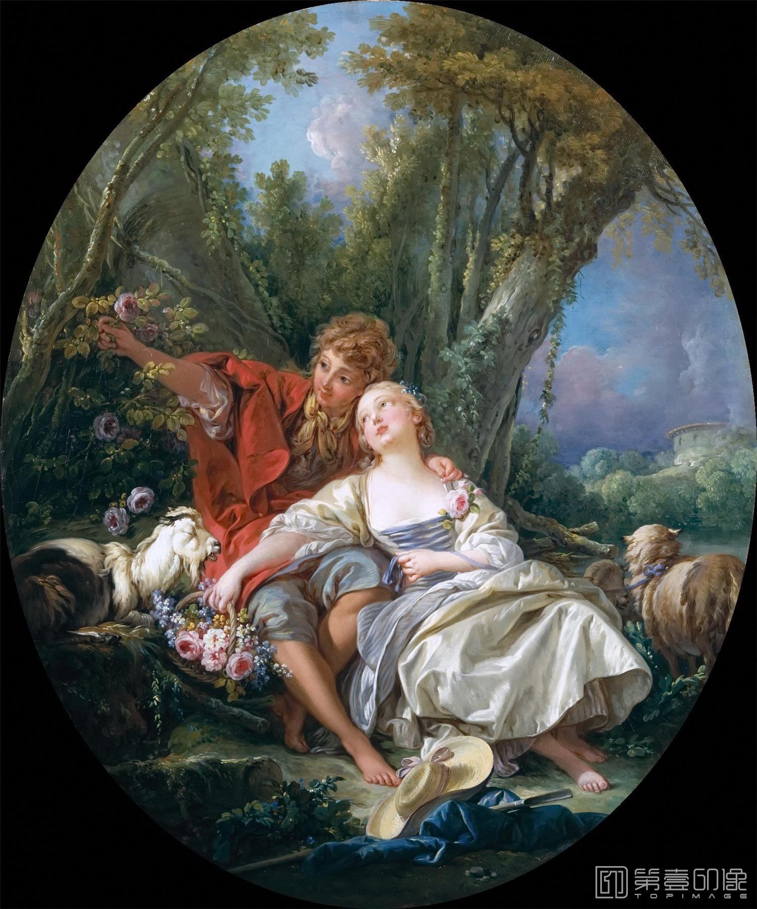 油画-弗朗索瓦·布歇 Francois Boucher作品集-232