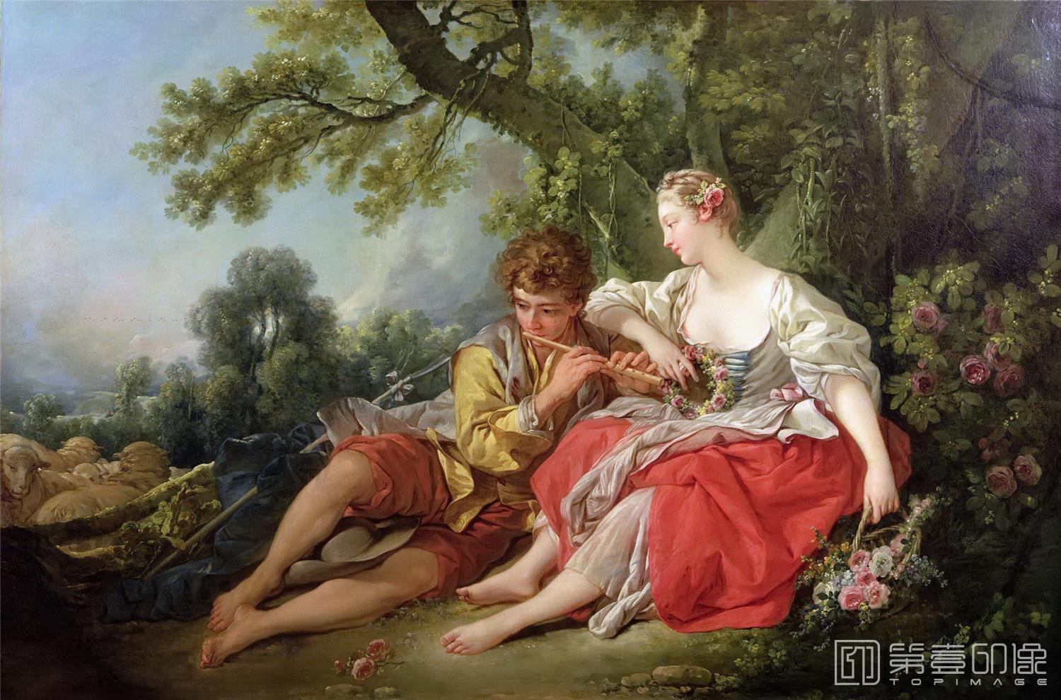 油画-弗朗索瓦·布歇 Francois Boucher作品集-233