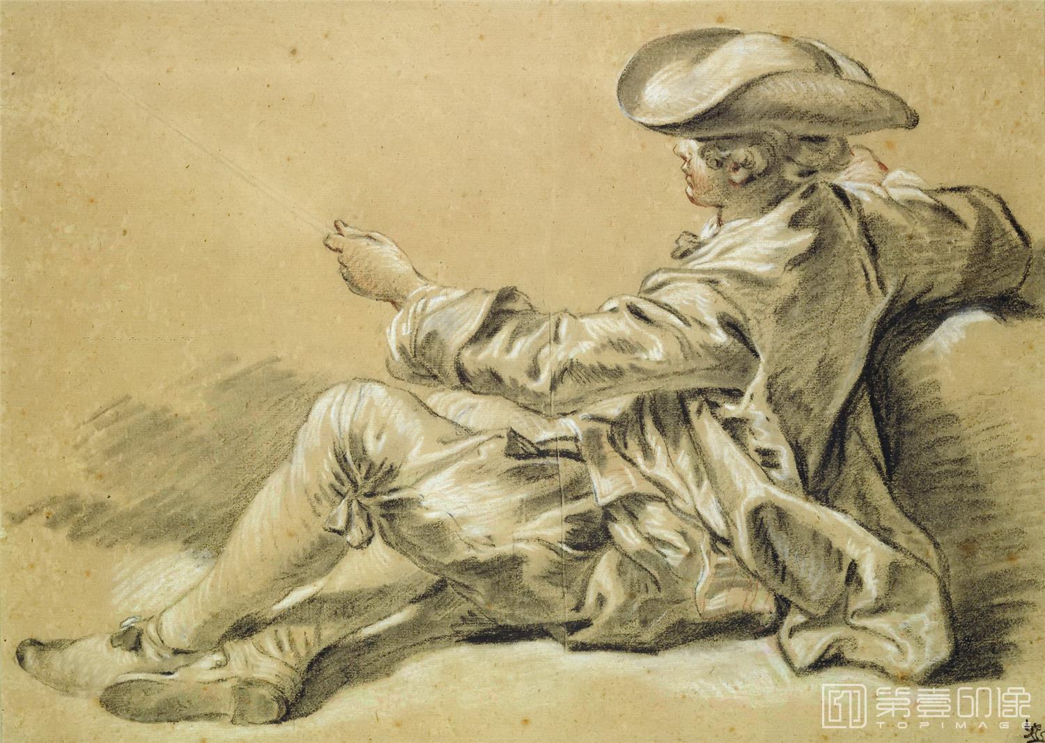 素描-弗朗索瓦·布歇 Francois Boucher作品集-235