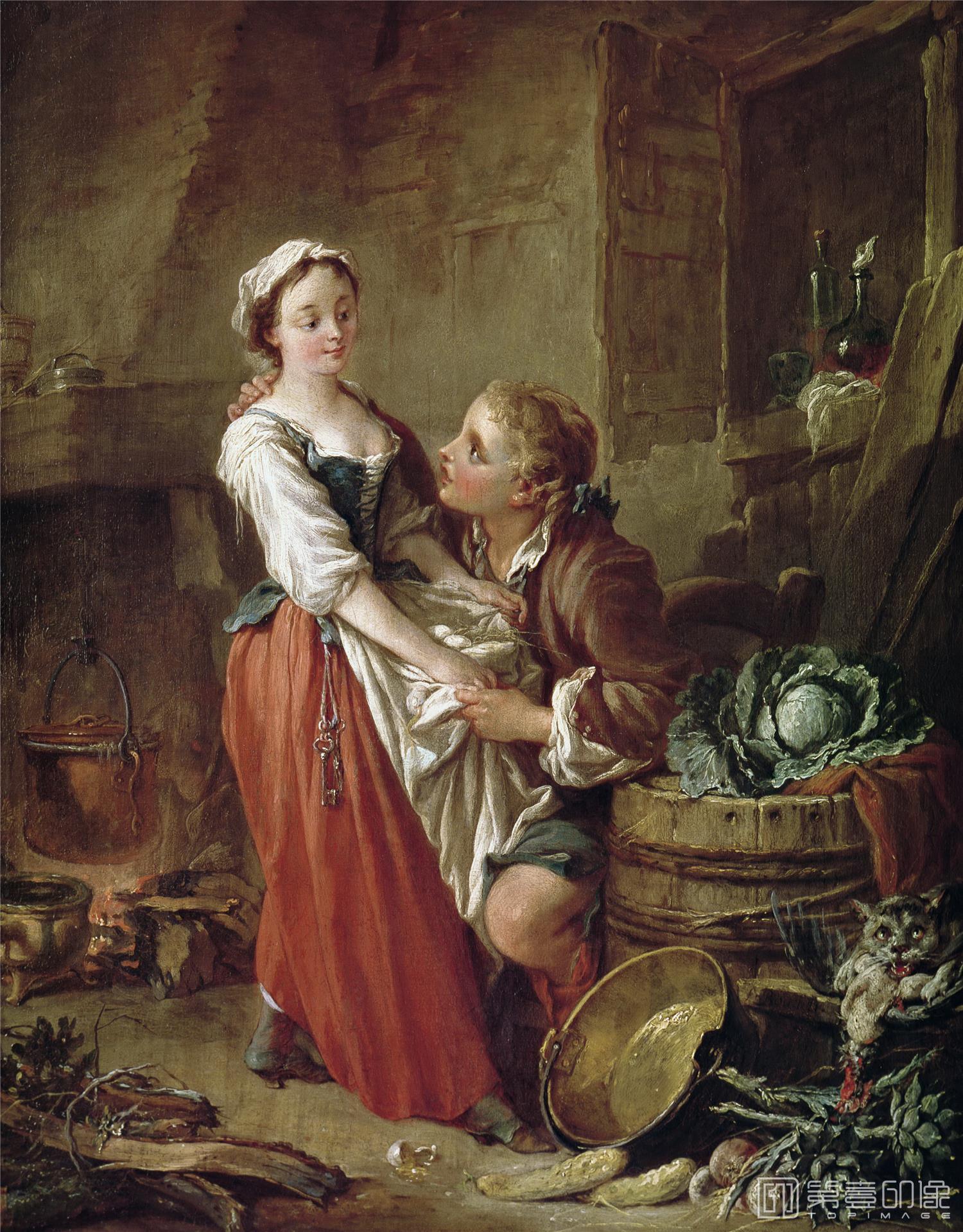 油画-弗朗索瓦·布歇 Francois Boucher作品集-239