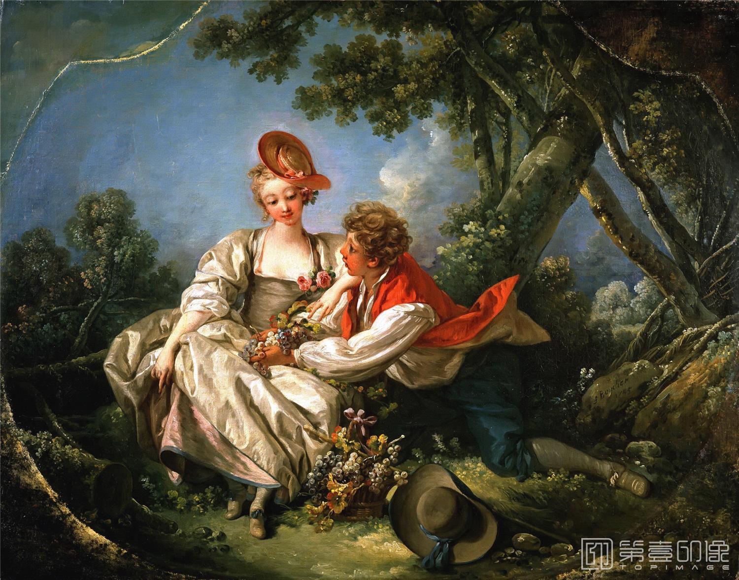 油画-弗朗索瓦·布歇 Francois Boucher作品集-247
