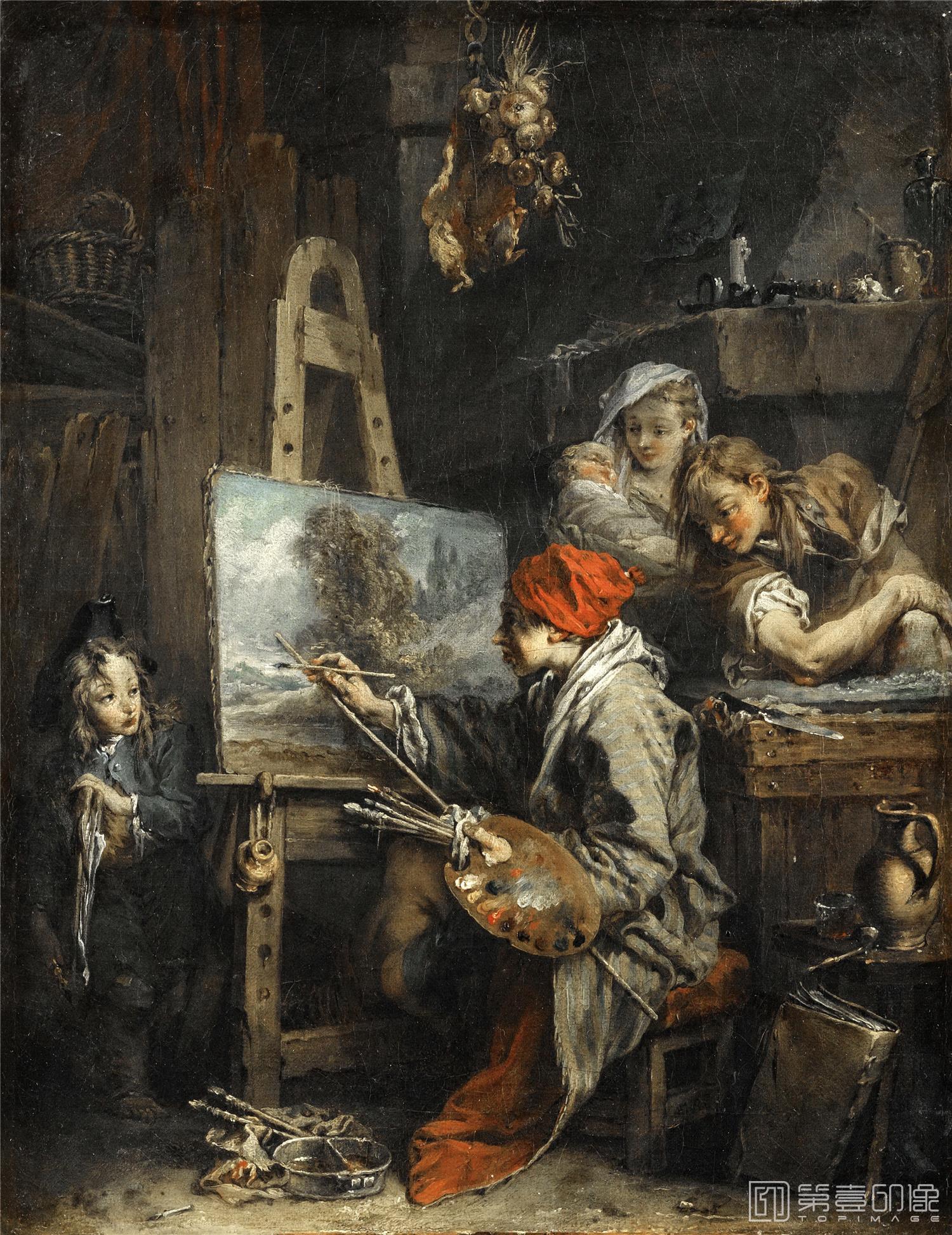 油画-弗朗索瓦·布歇 Francois Boucher作品集-248