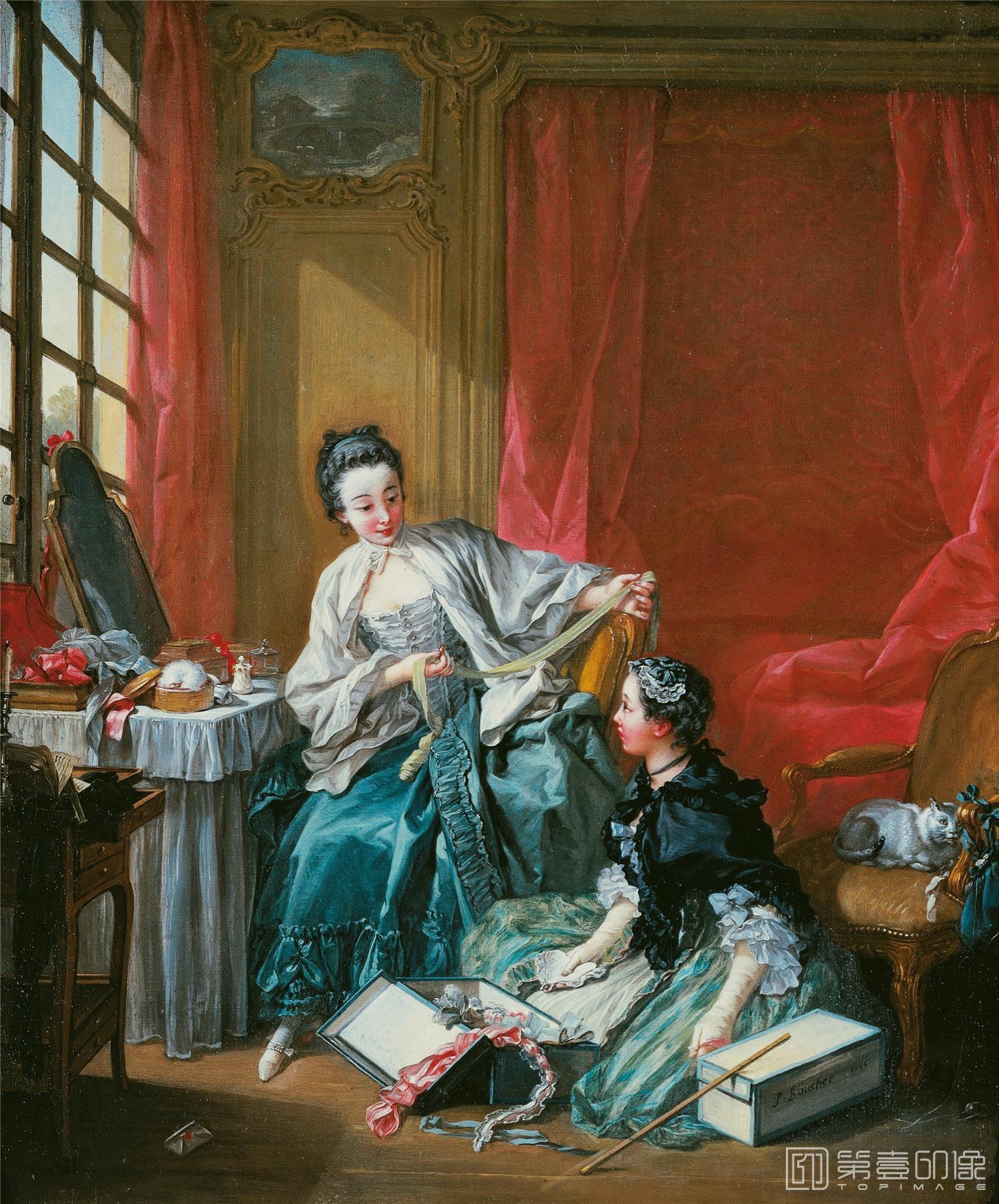 油画-弗朗索瓦·布歇 Francois Boucher作品集-251