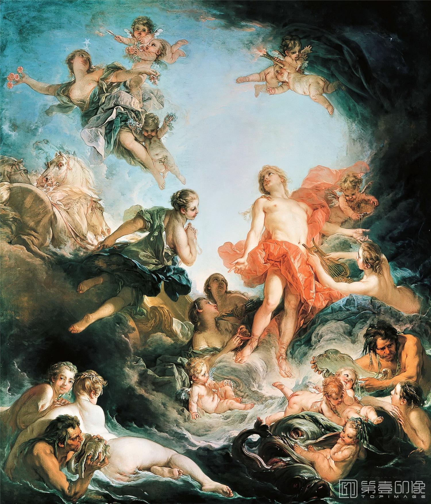 油画-弗朗索瓦·布歇 Francois Boucher作品集-254
