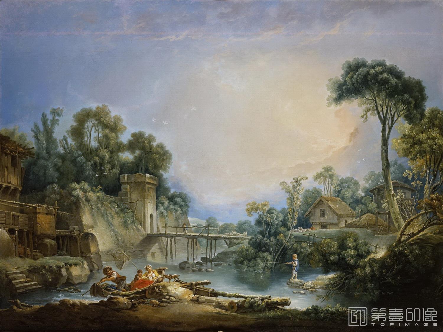 油画-弗朗索瓦·布歇 Francois Boucher作品集-255