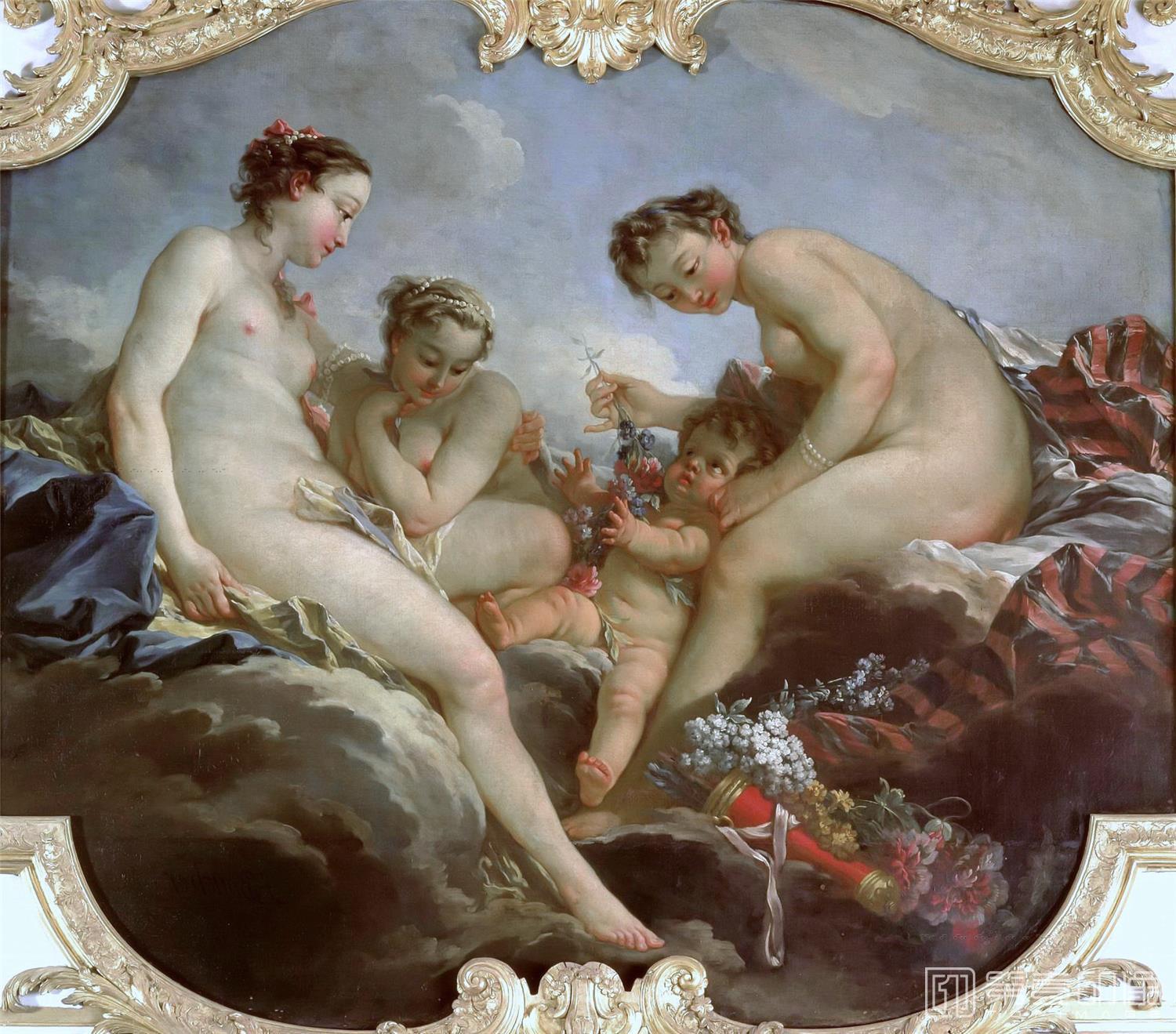 油画-弗朗索瓦·布歇 Francois Boucher作品集-259