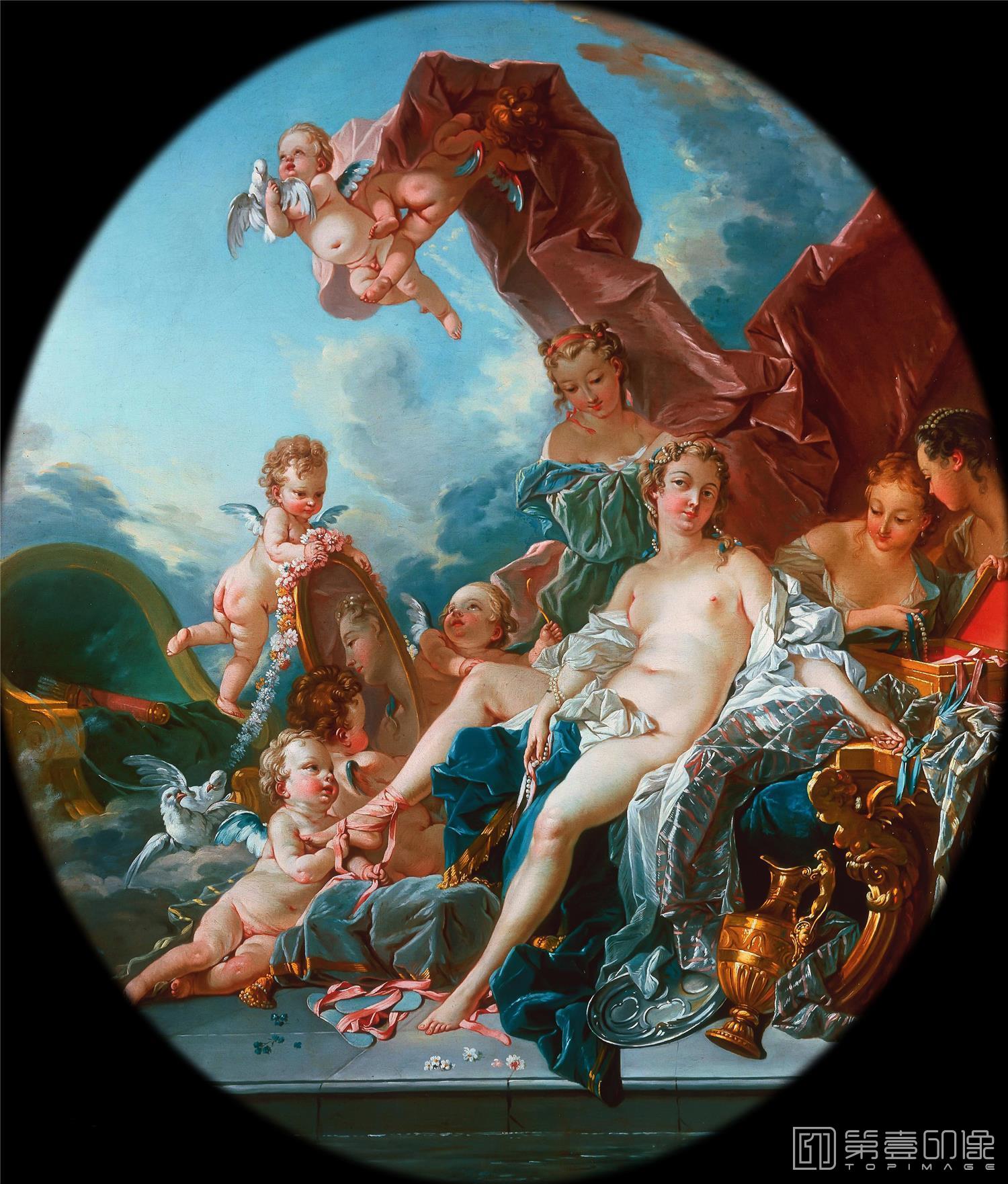 油画-弗朗索瓦·布歇 Francois Boucher作品集-261