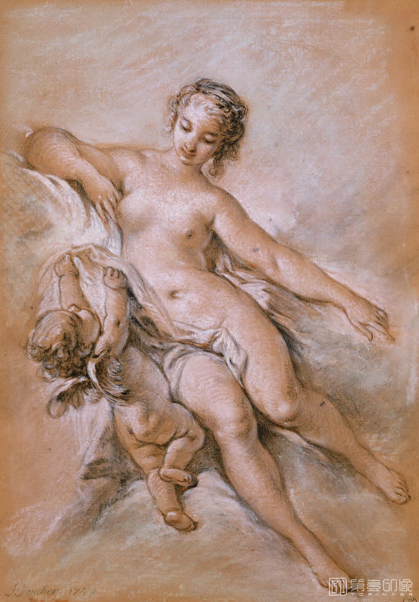 油画-弗朗索瓦·布歇 Francois Boucher作品集-263