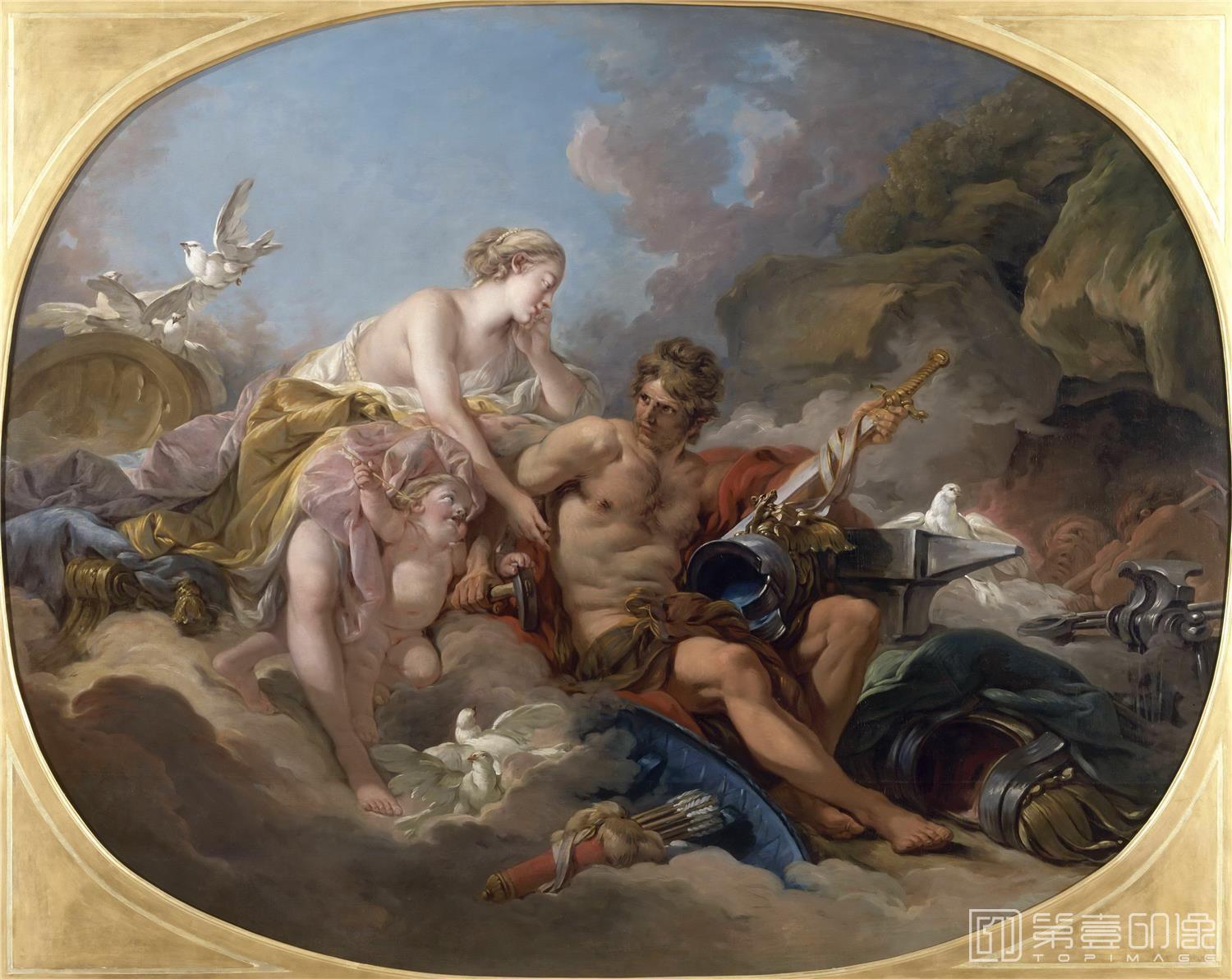 油画-弗朗索瓦·布歇 Francois Boucher作品集-266