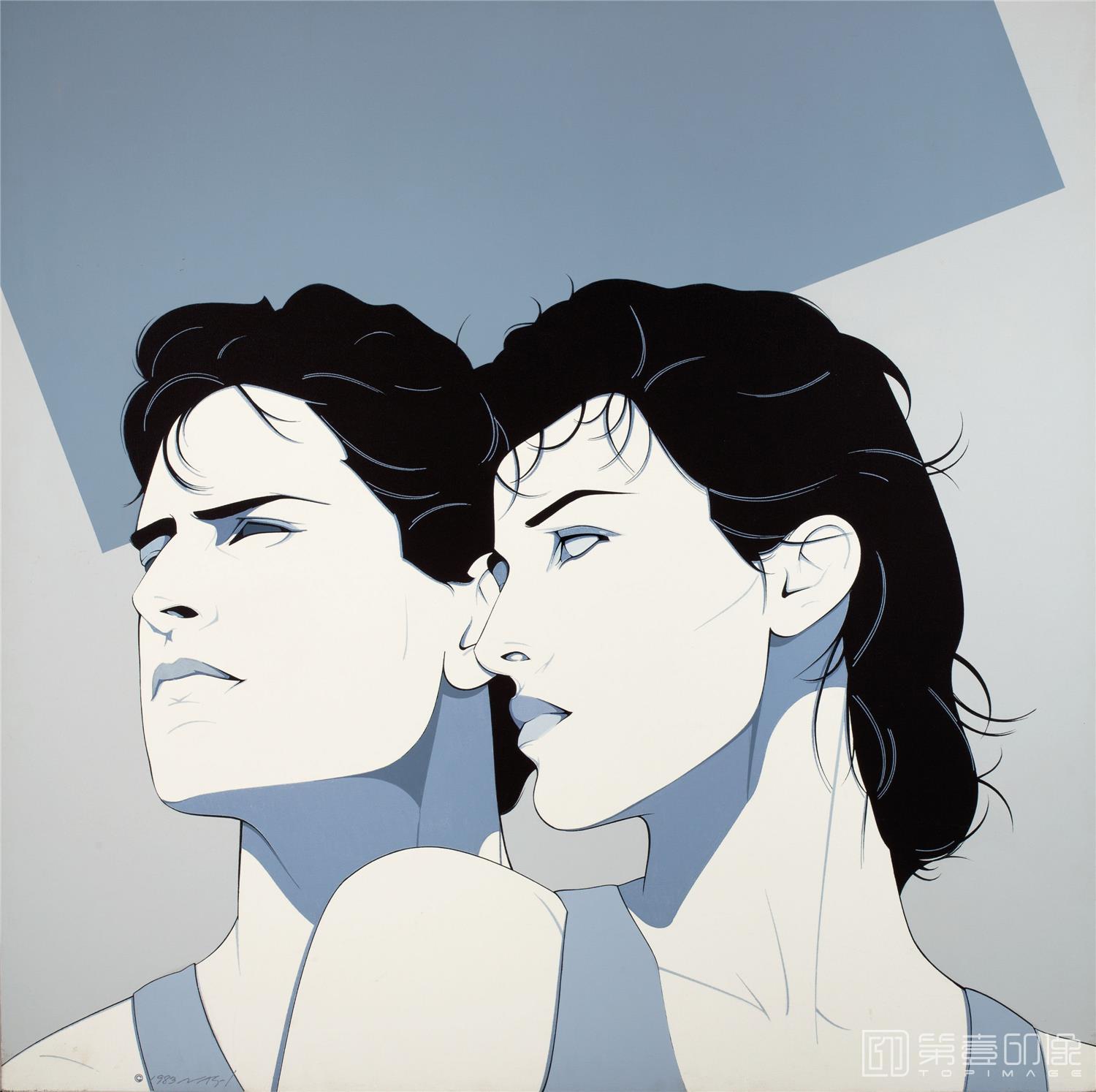 水彩画-帕特里克.安吉尔 Patrick Nagel作品集-14