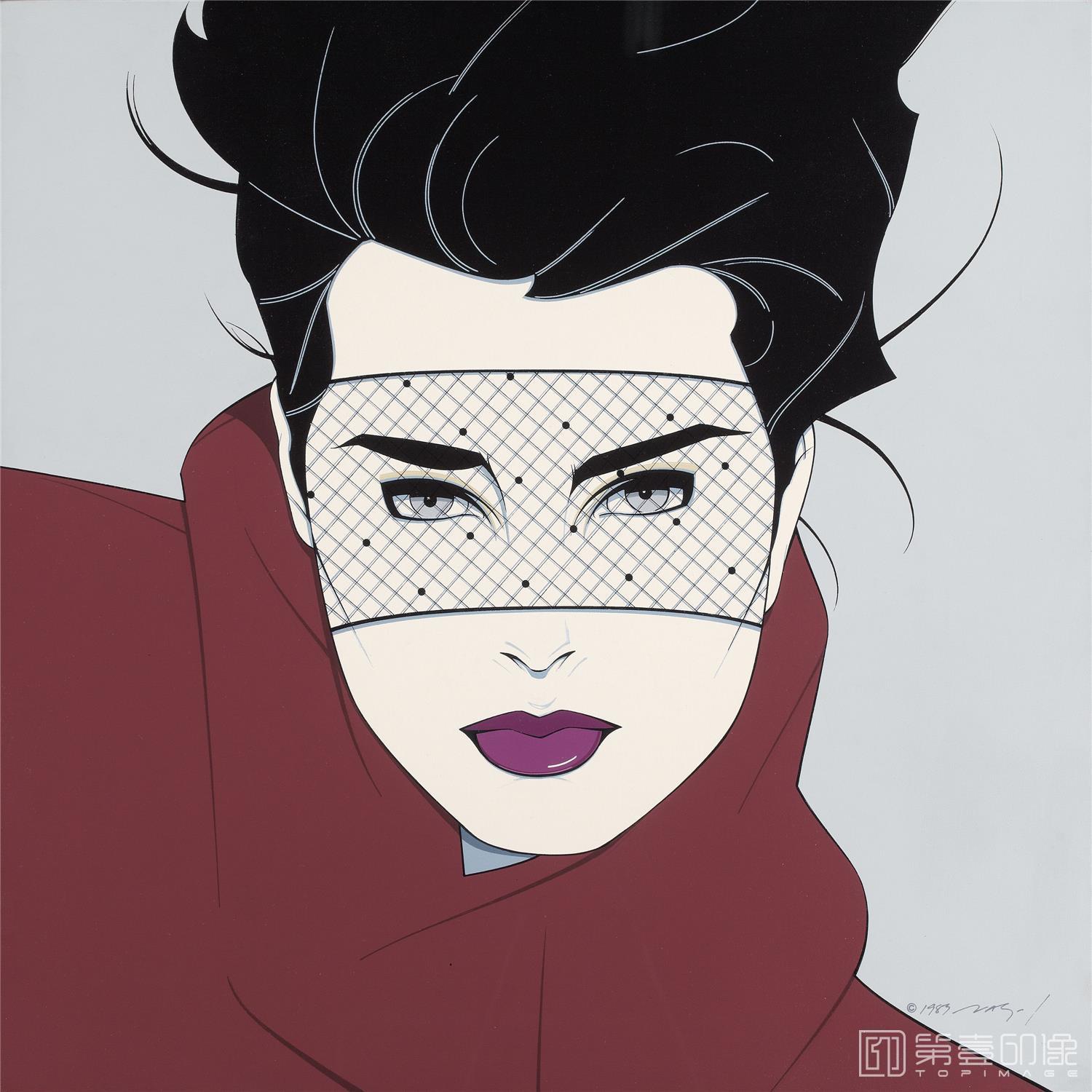 水彩画-帕特里克.安吉尔 Patrick Nagel作品集-16