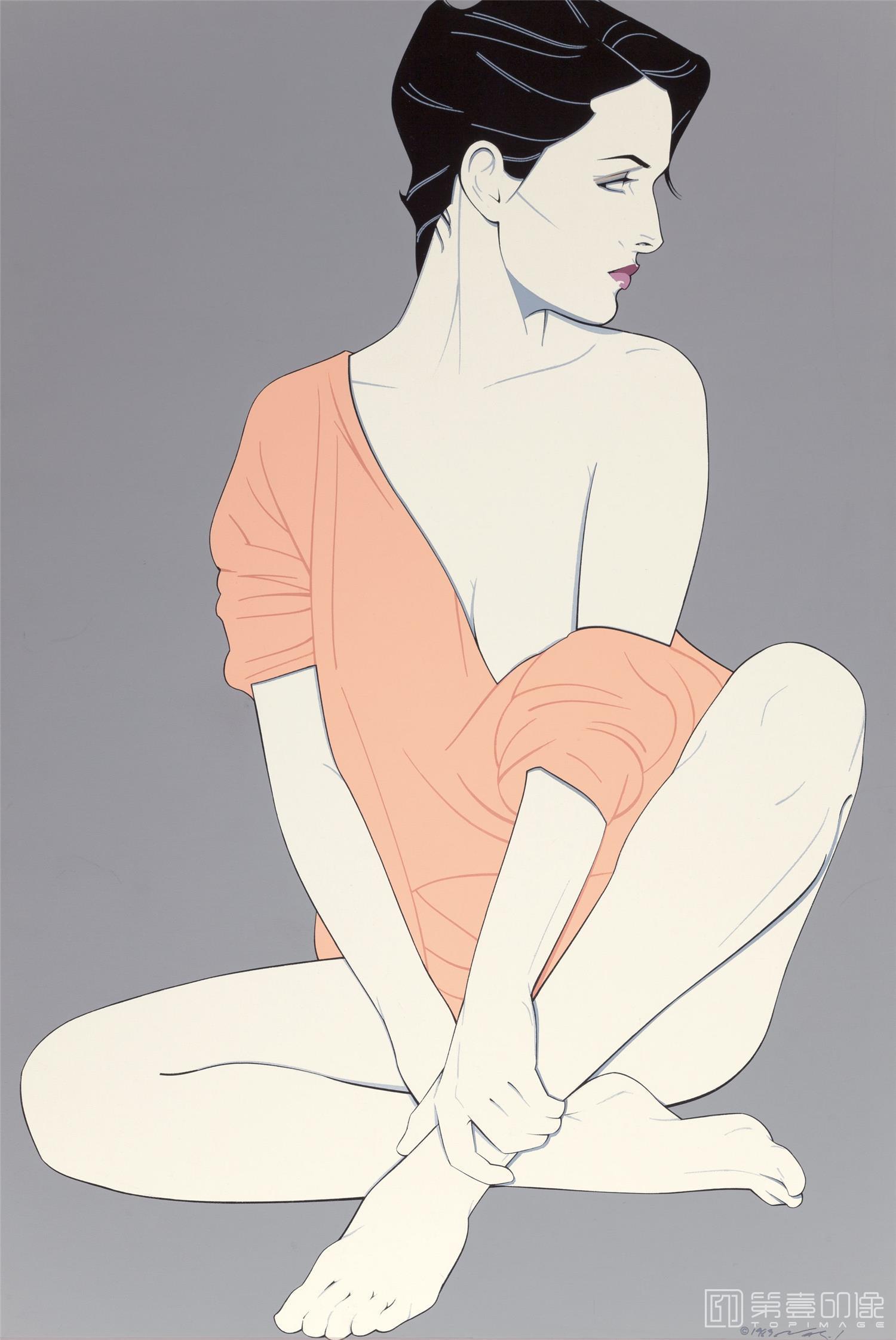 水彩画-帕特里克.安吉尔 Patrick Nagel作品集-23