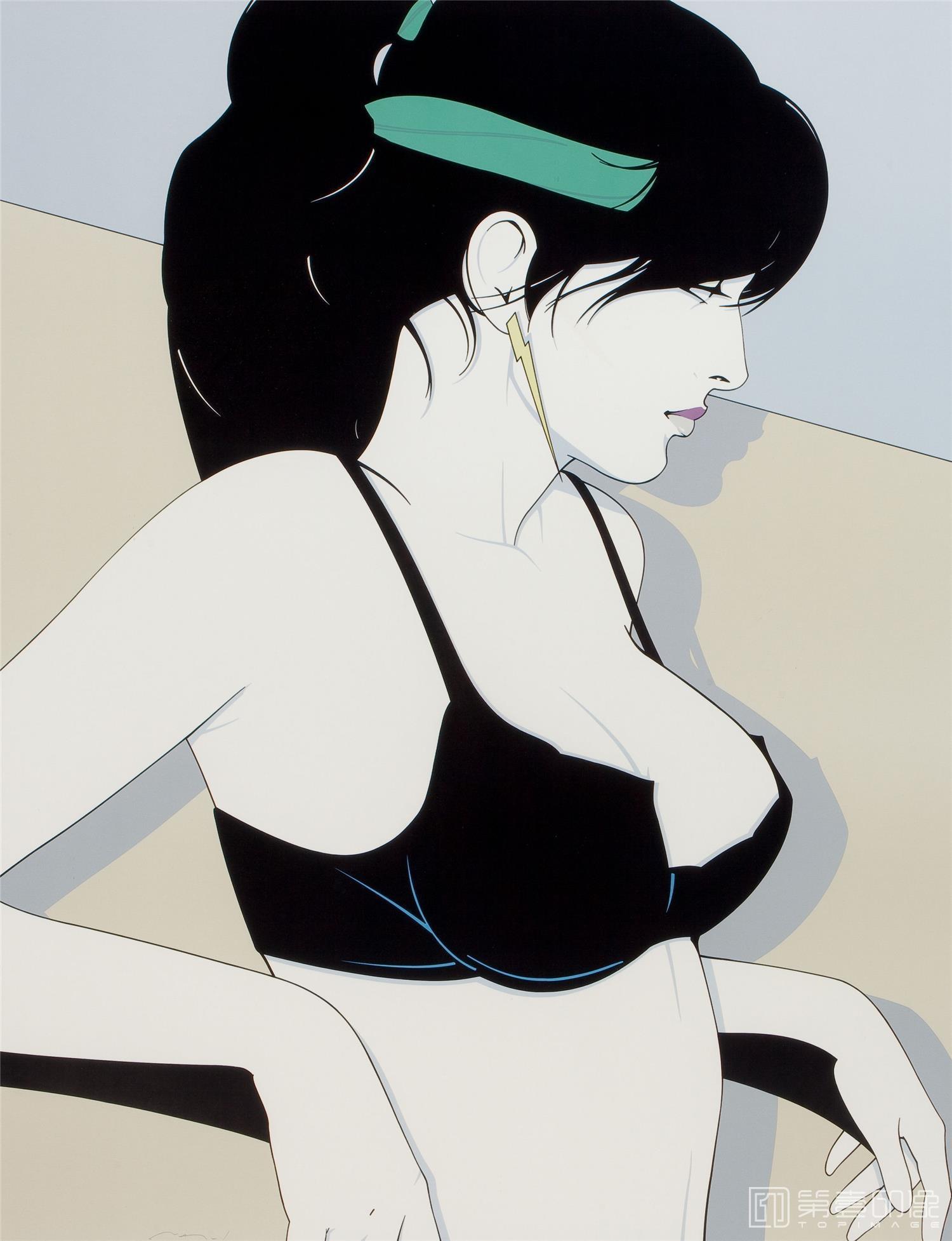 水彩画-帕特里克.安吉尔 Patrick Nagel作品集-26