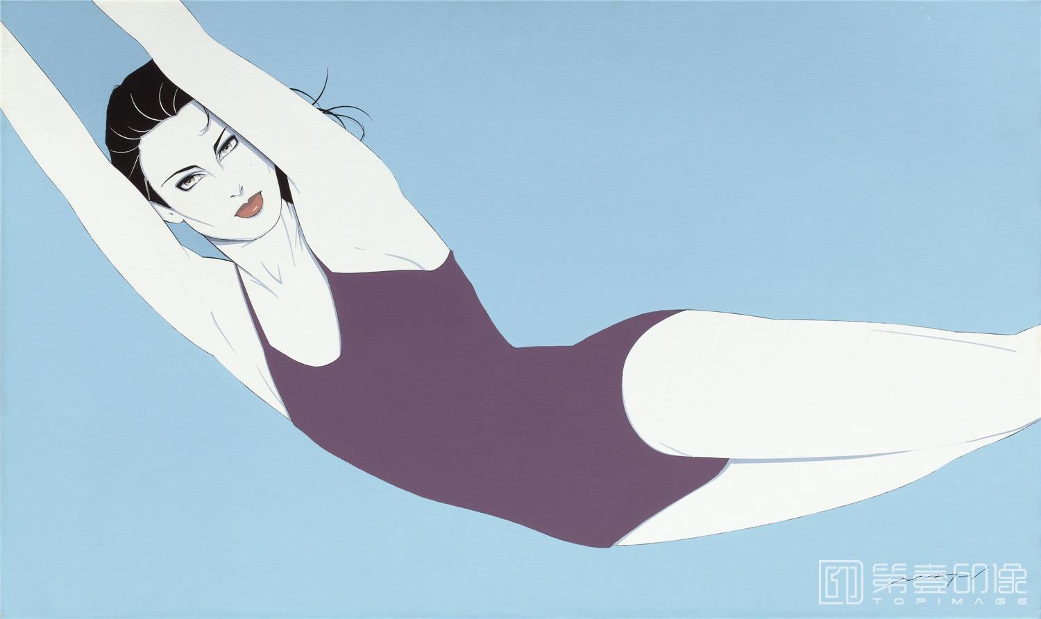 水彩画-帕特里克.安吉尔 Patrick Nagel作品集-34