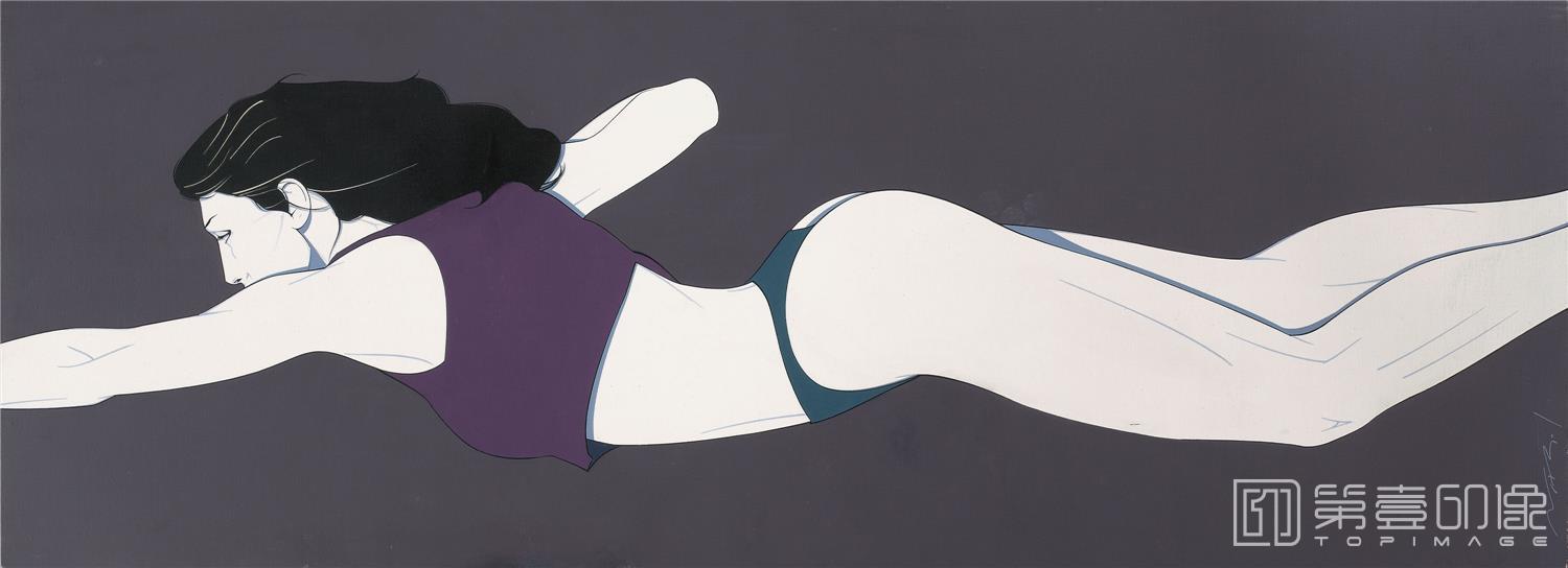 水彩画-帕特里克.安吉尔 Patrick Nagel作品集-35