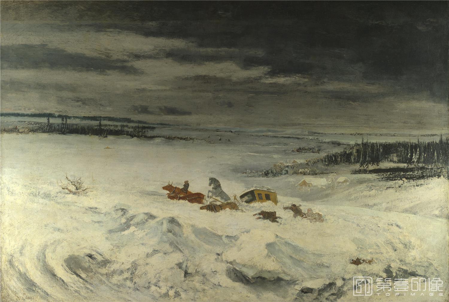 油画-居斯塔夫·库尔贝 Gustave Courbet作品集-02