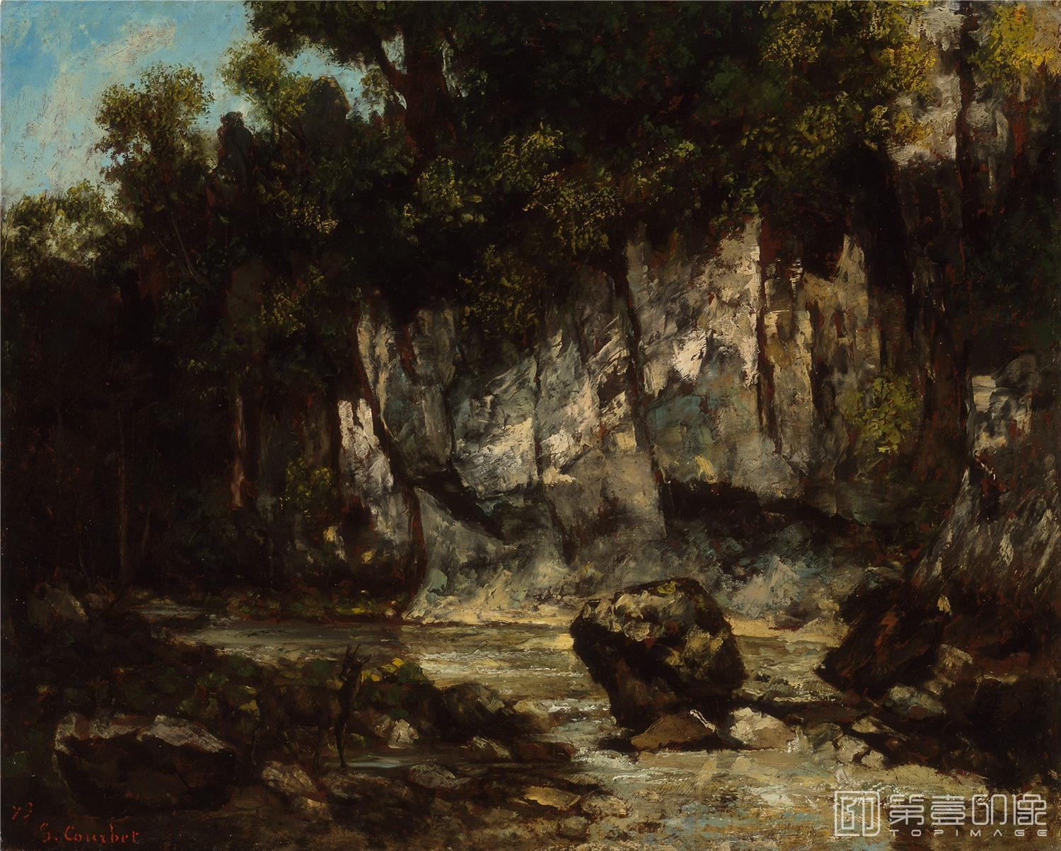 油画-居斯塔夫·库尔贝 Gustave Courbet作品集-13