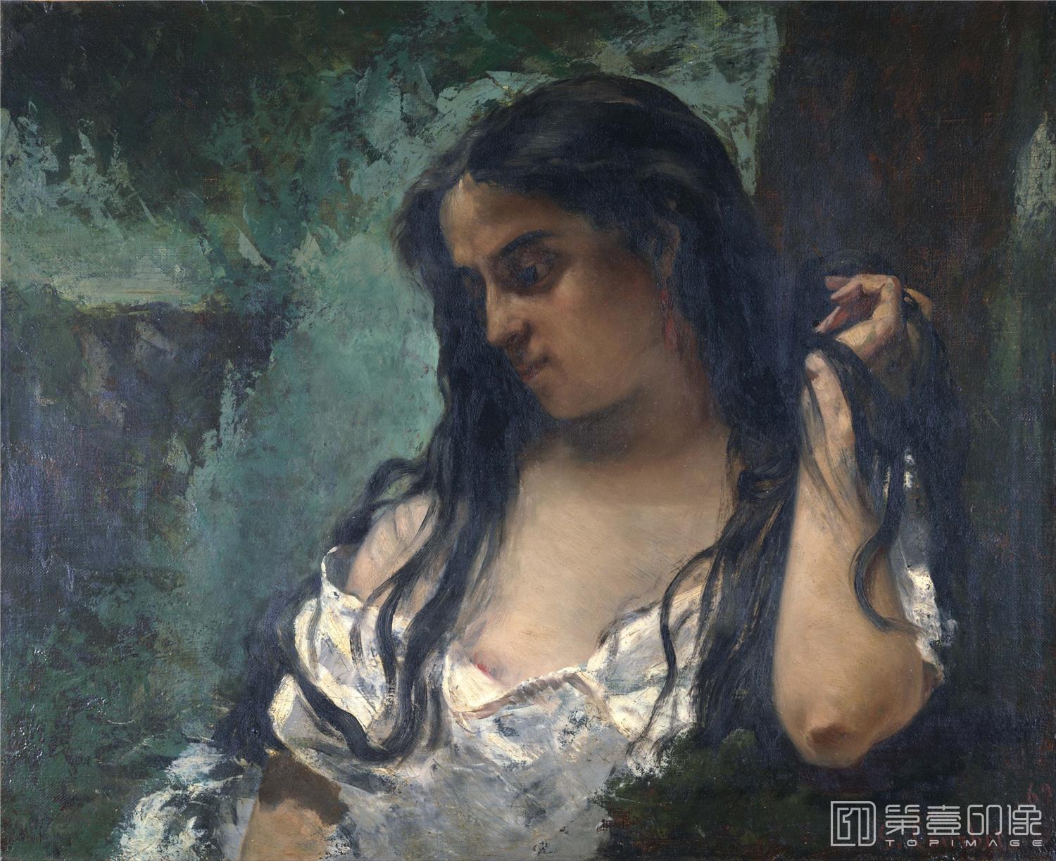 油画-居斯塔夫·库尔贝 Gustave Courbet作品集-25