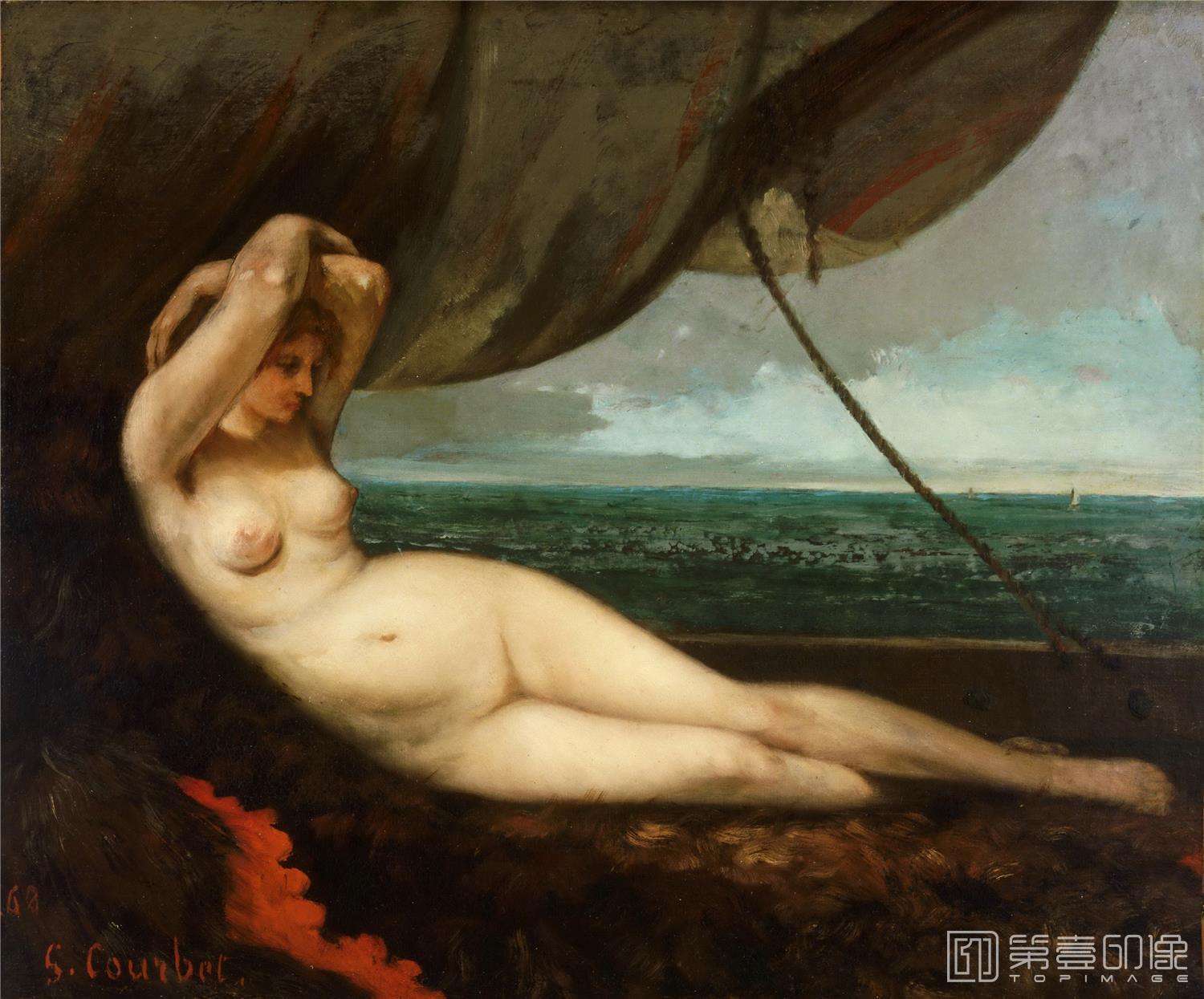 油画-居斯塔夫·库尔贝 Gustave Courbet作品集-29