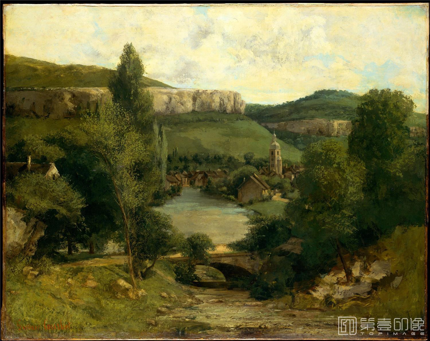 油画-居斯塔夫·库尔贝 Gustave Courbet作品集-38