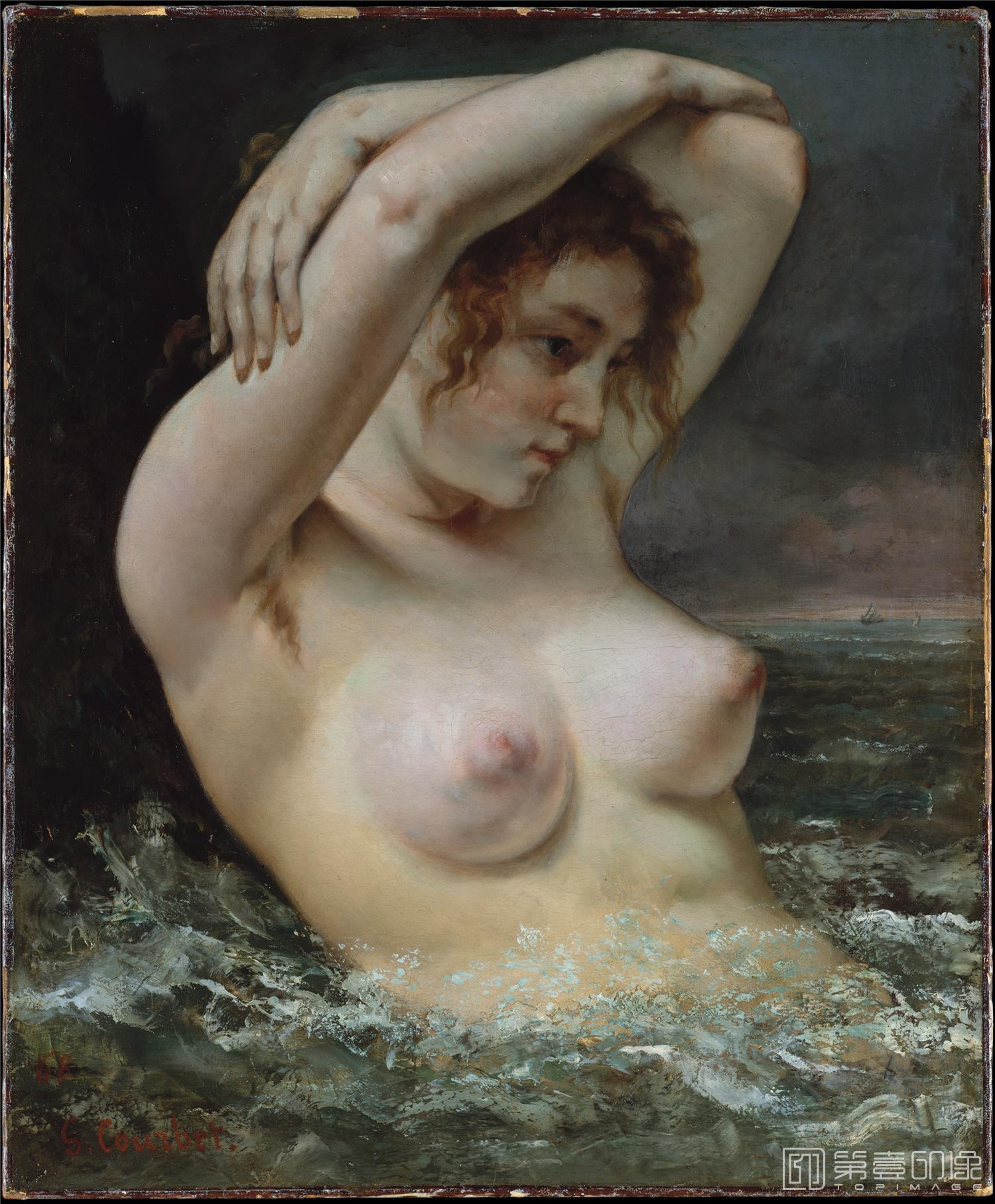 油画-居斯塔夫·库尔贝 Gustave Courbet作品集-41
