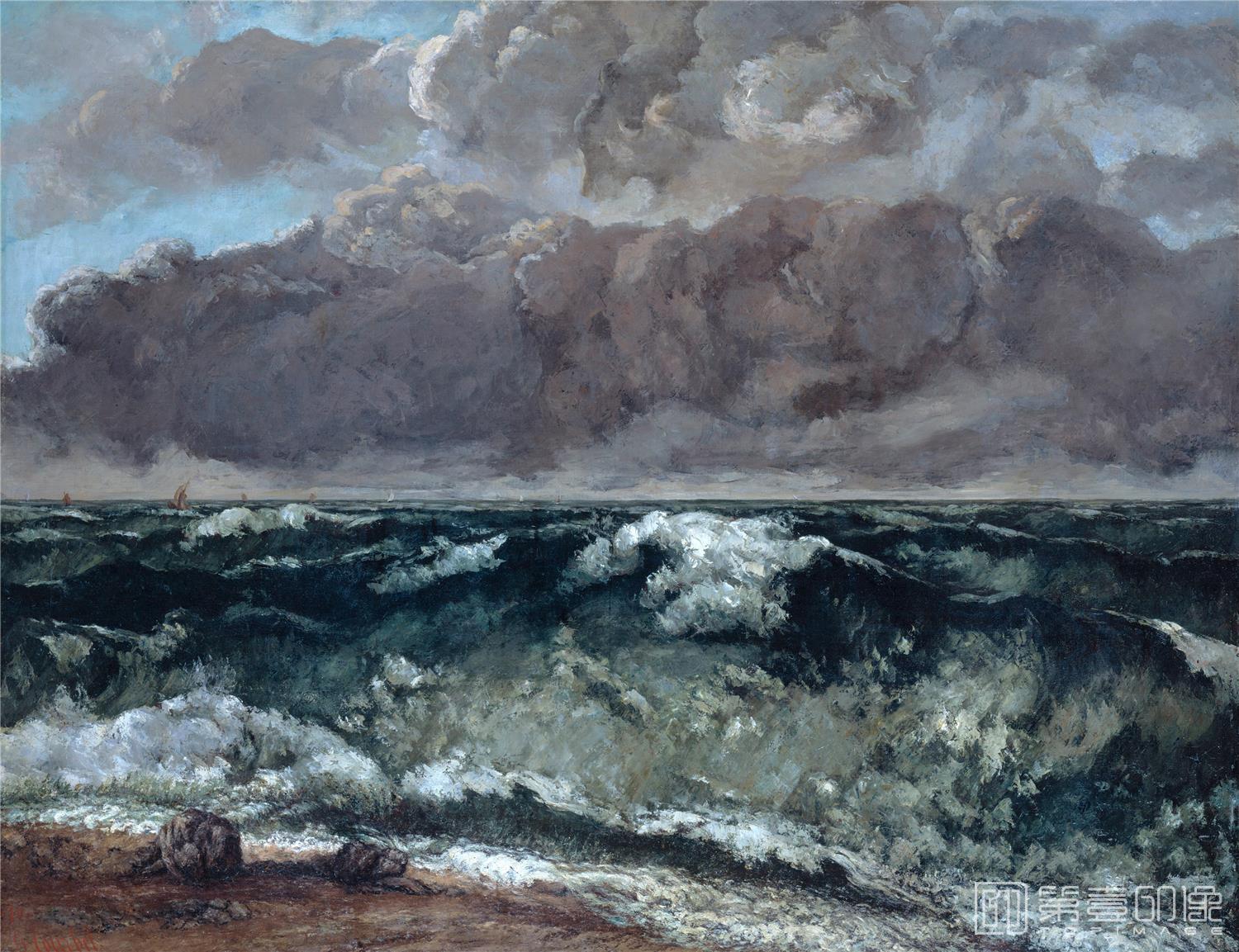 油画-居斯塔夫·库尔贝 Gustave Courbet作品集-45
