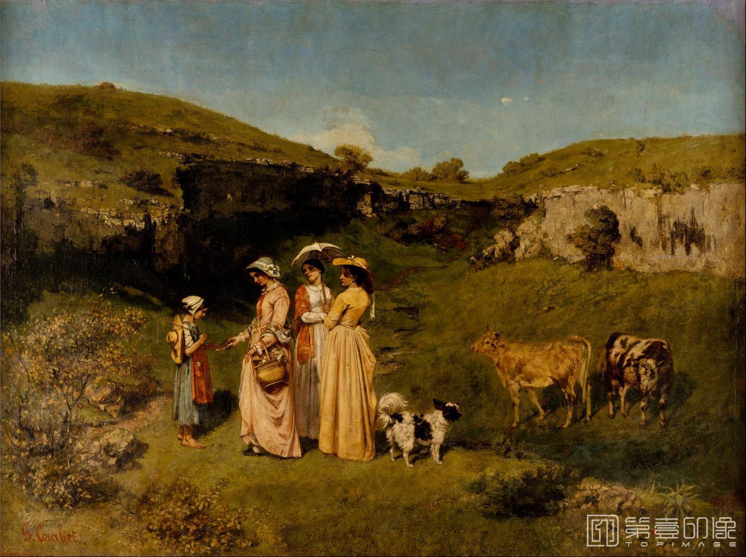 油画-居斯塔夫·库尔贝 Gustave Courbet作品集-47