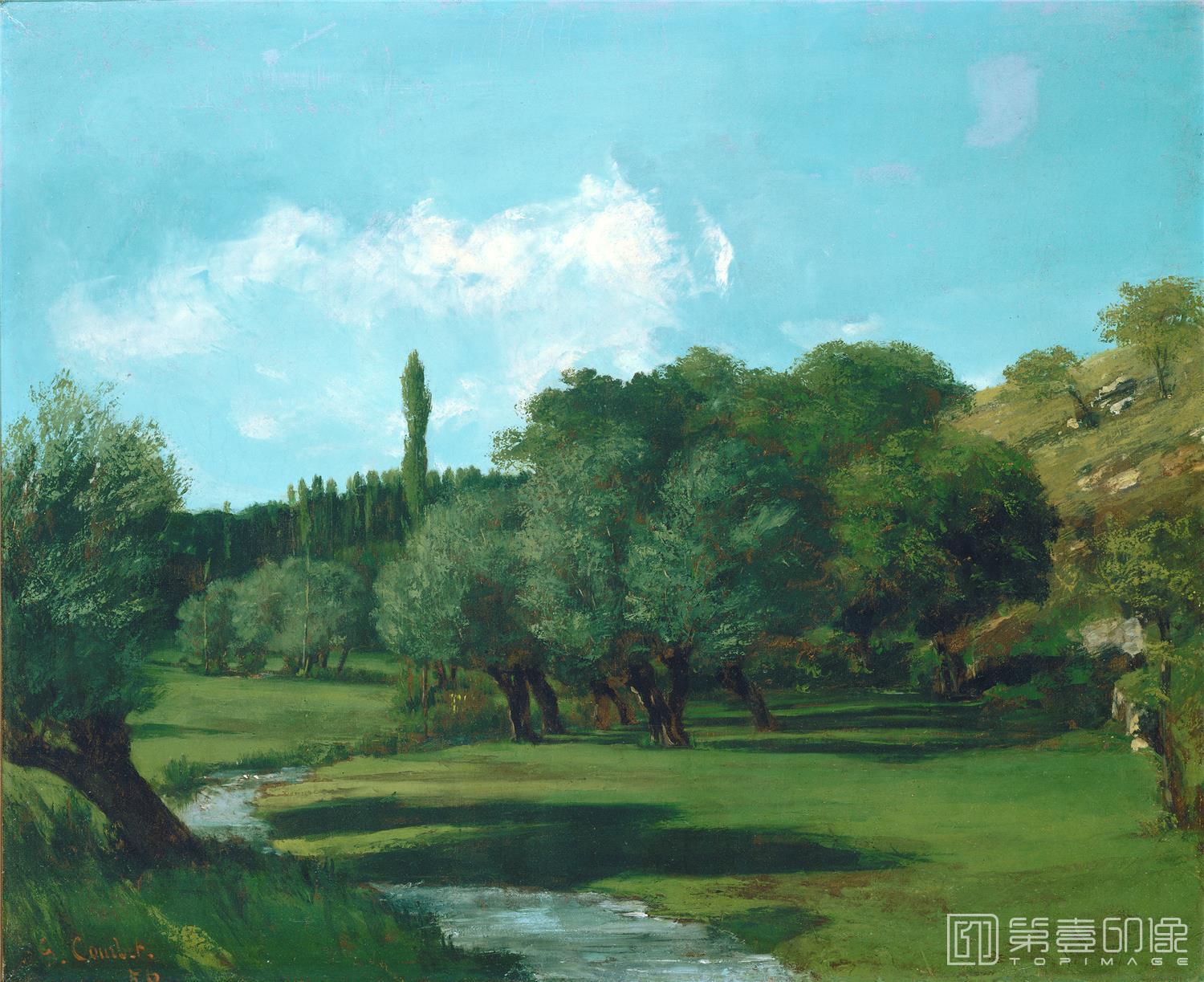 油画-居斯塔夫·库尔贝 Gustave Courbet作品集-68