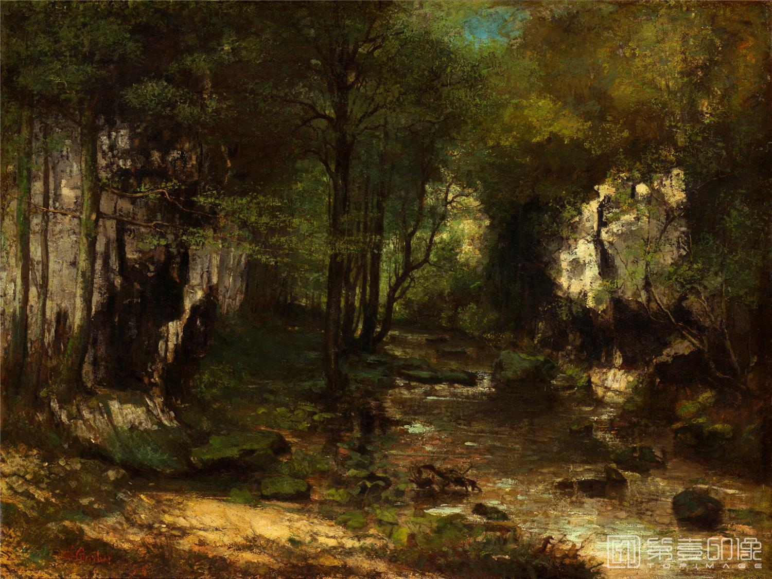 油画-居斯塔夫·库尔贝 Gustave Courbet作品集-71