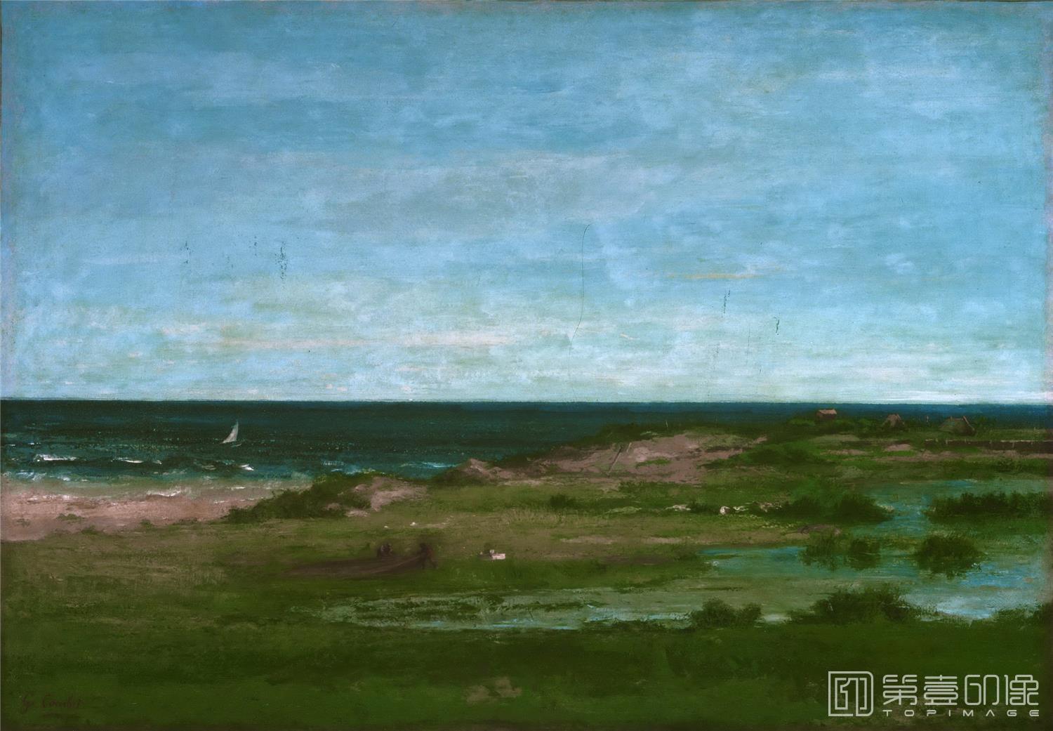 油画-居斯塔夫·库尔贝 Gustave Courbet作品集-74