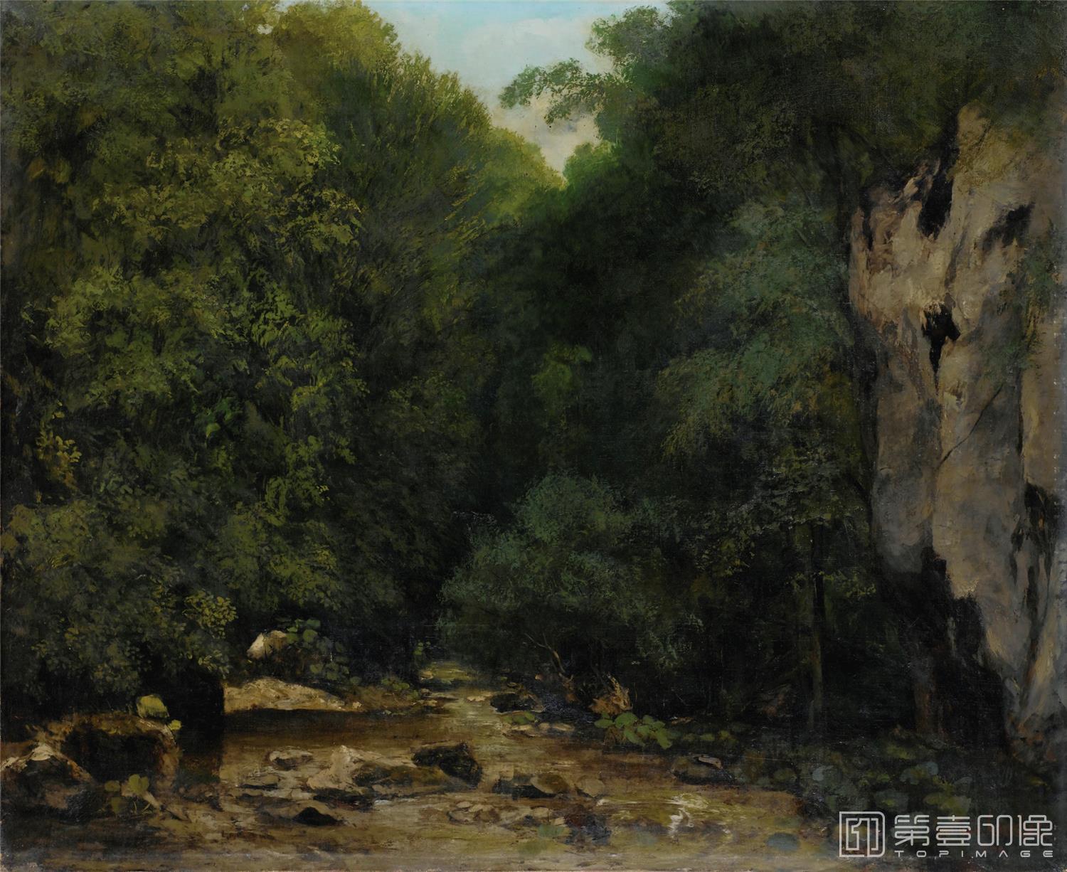 油画-居斯塔夫·库尔贝 Gustave Courbet作品集-78