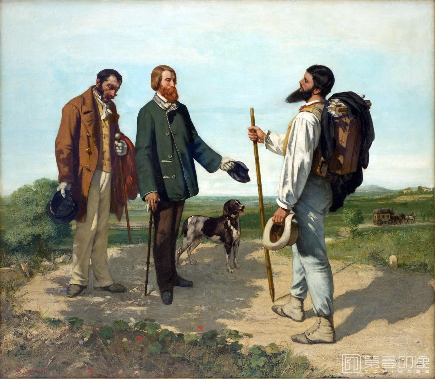 油画-居斯塔夫·库尔贝 Gustave Courbet作品集-79