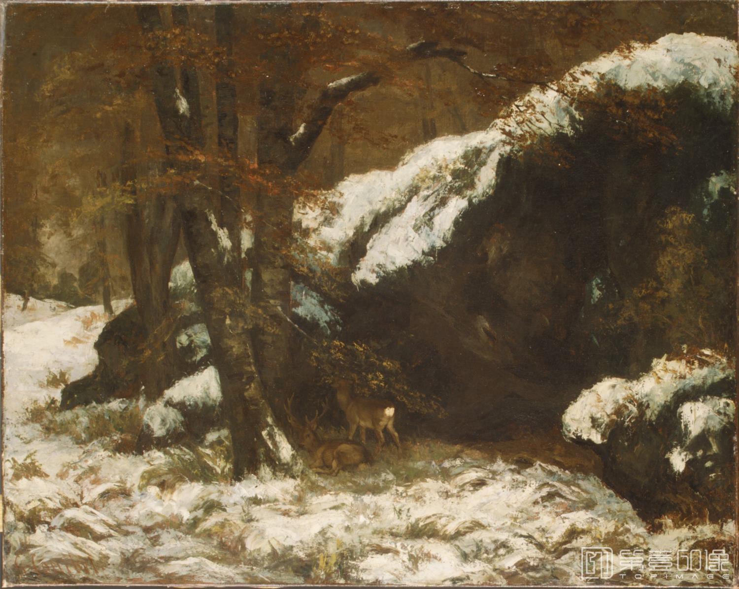 油画-居斯塔夫·库尔贝 Gustave Courbet作品集-81