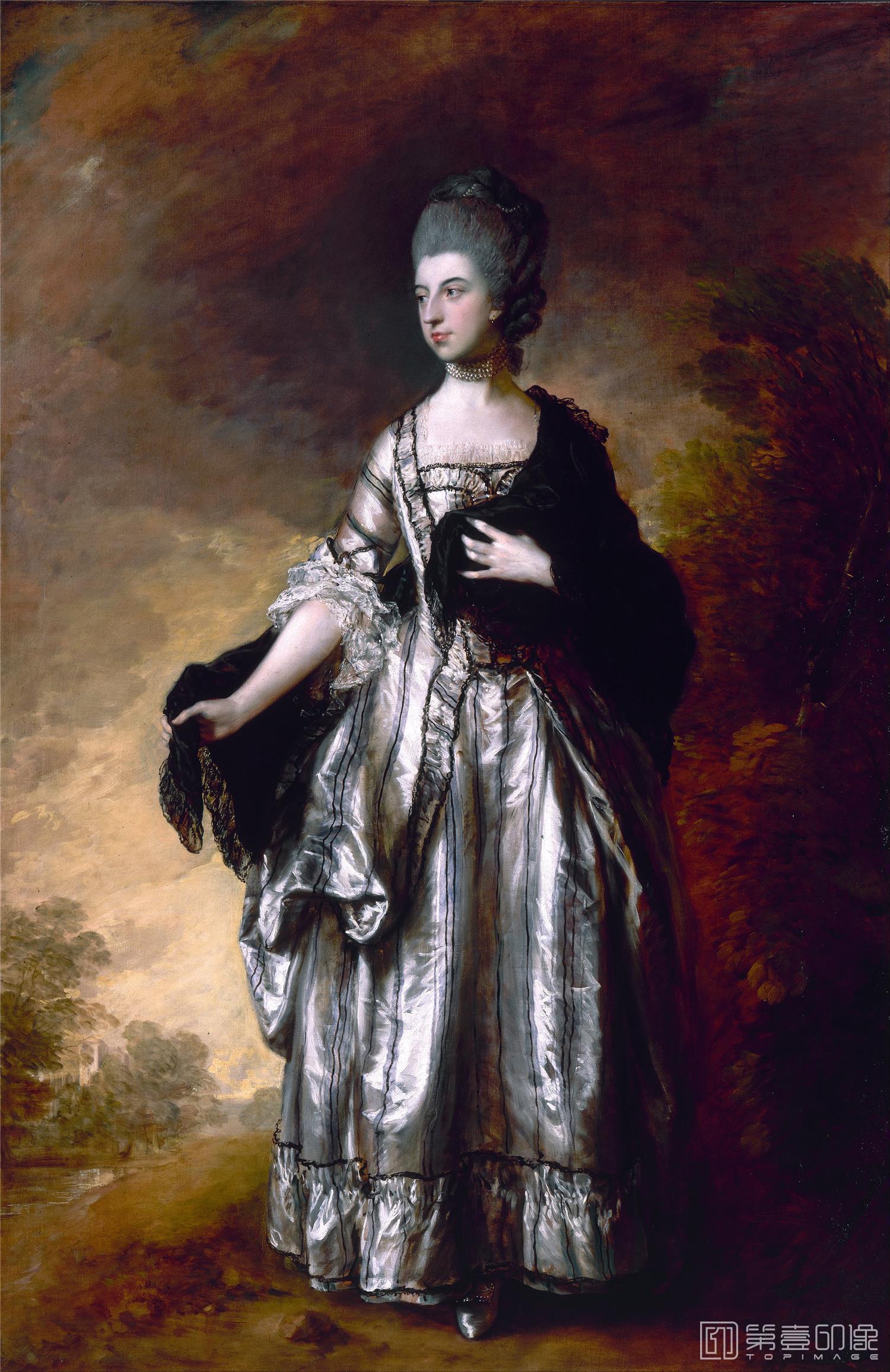 油画-托马斯·庚斯博罗 Thomas Gainsborough作品集-092