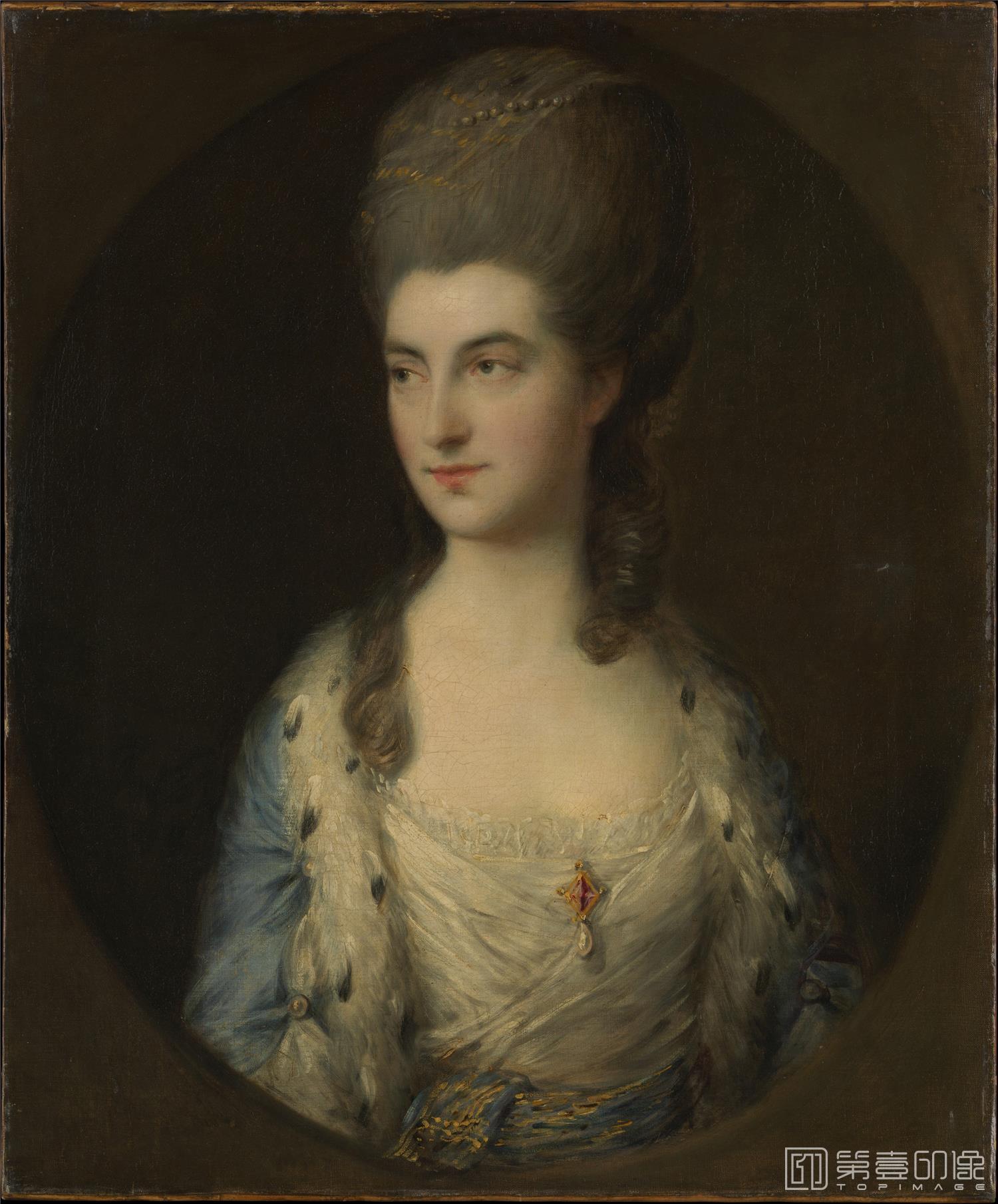 油画-托马斯·庚斯博罗 Thomas Gainsborough作品集-093