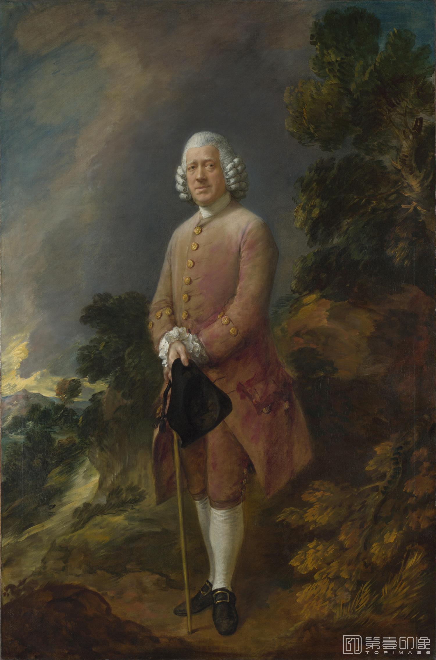 油画-托马斯·庚斯博罗 Thomas Gainsborough作品集-099